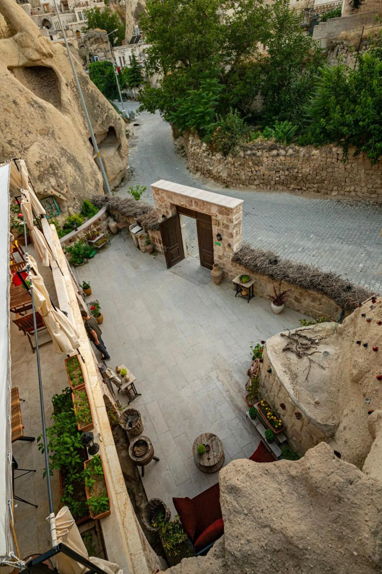 Natural landscape in Shiraz Cave Cappadocia