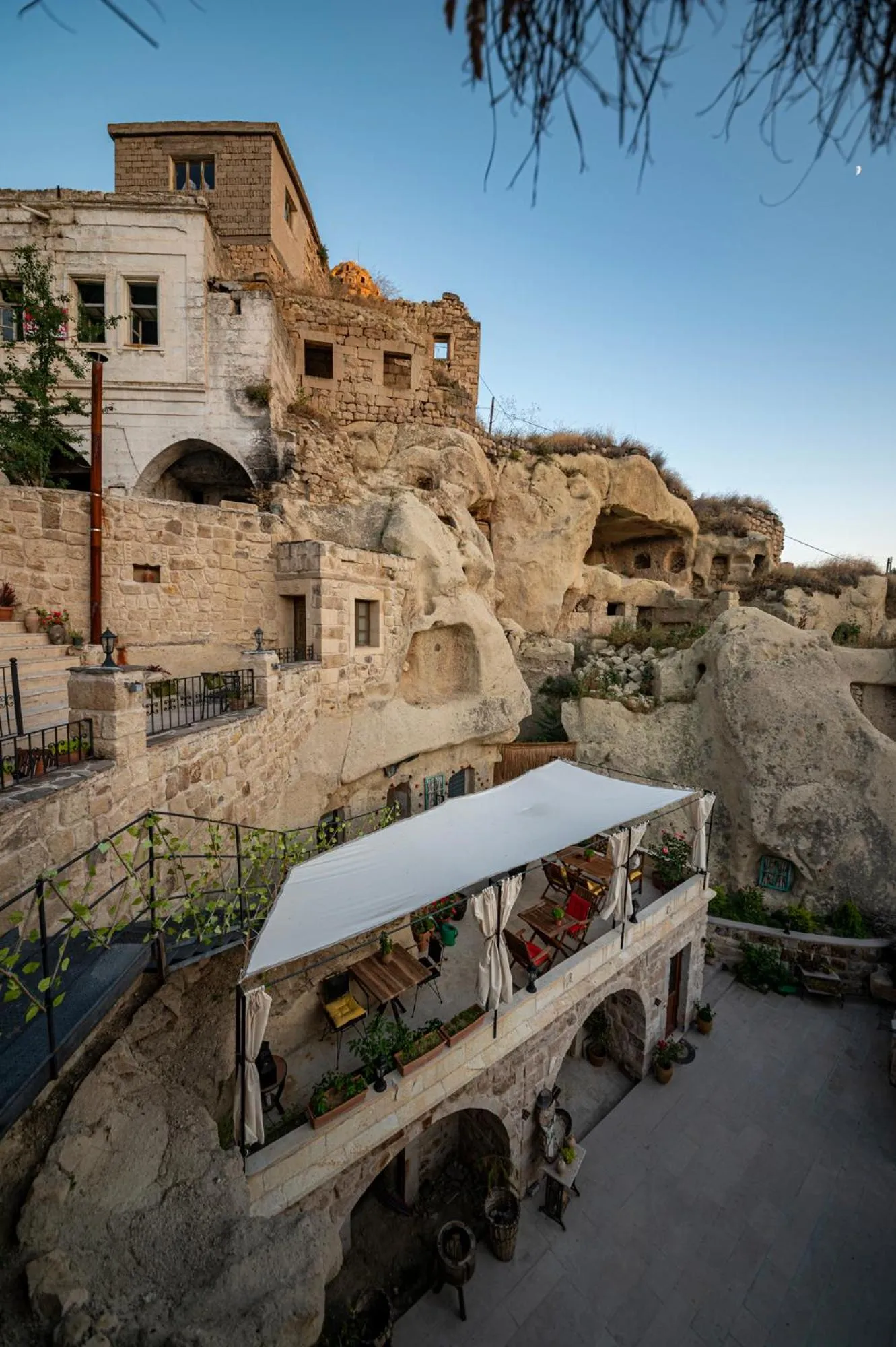 Landmark view in Shiraz Cave Cappadocia