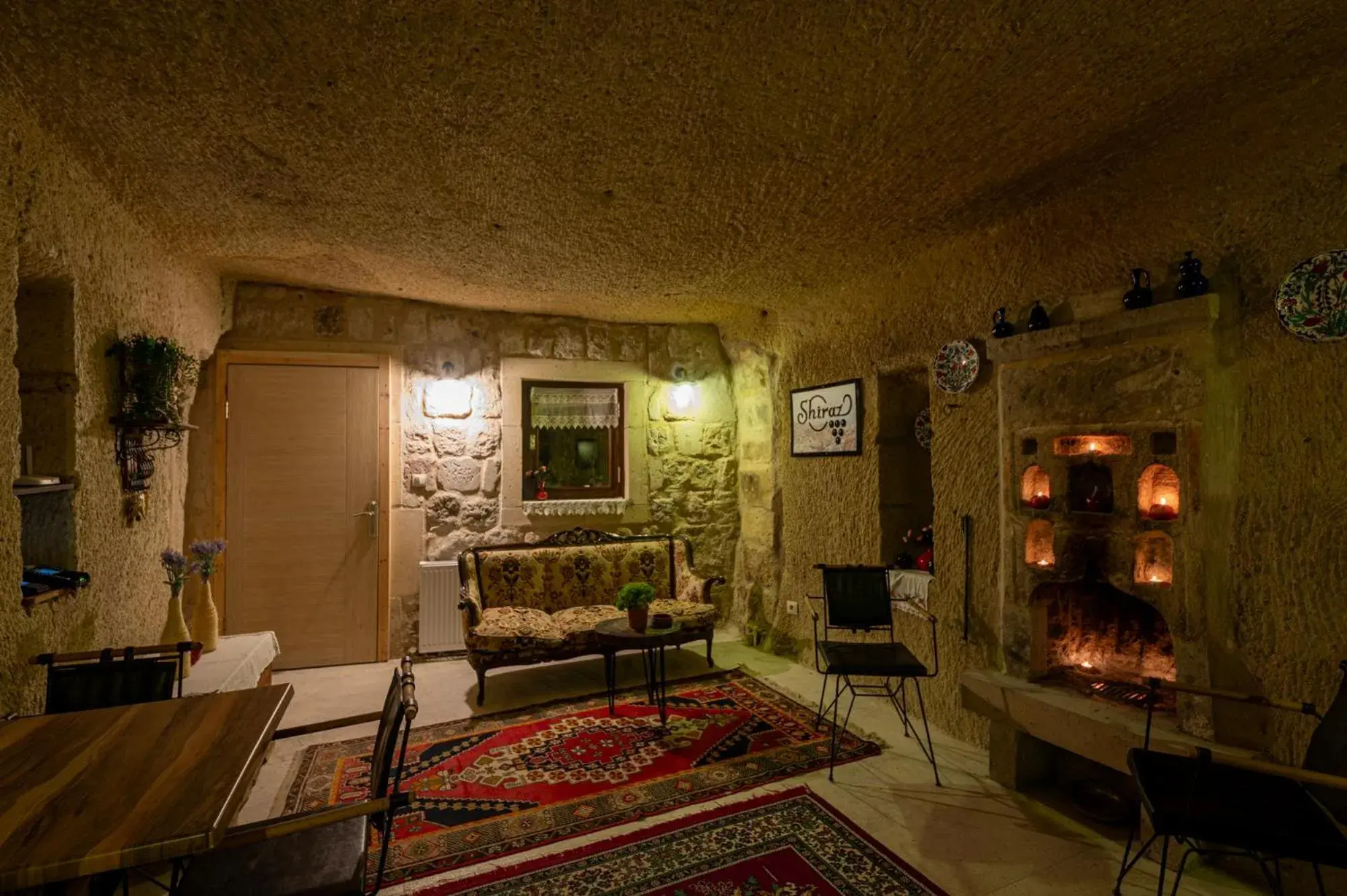 Lobby or reception in Shiraz Cave Cappadocia Lobby or reception in Shiraz Cave Cappadocia