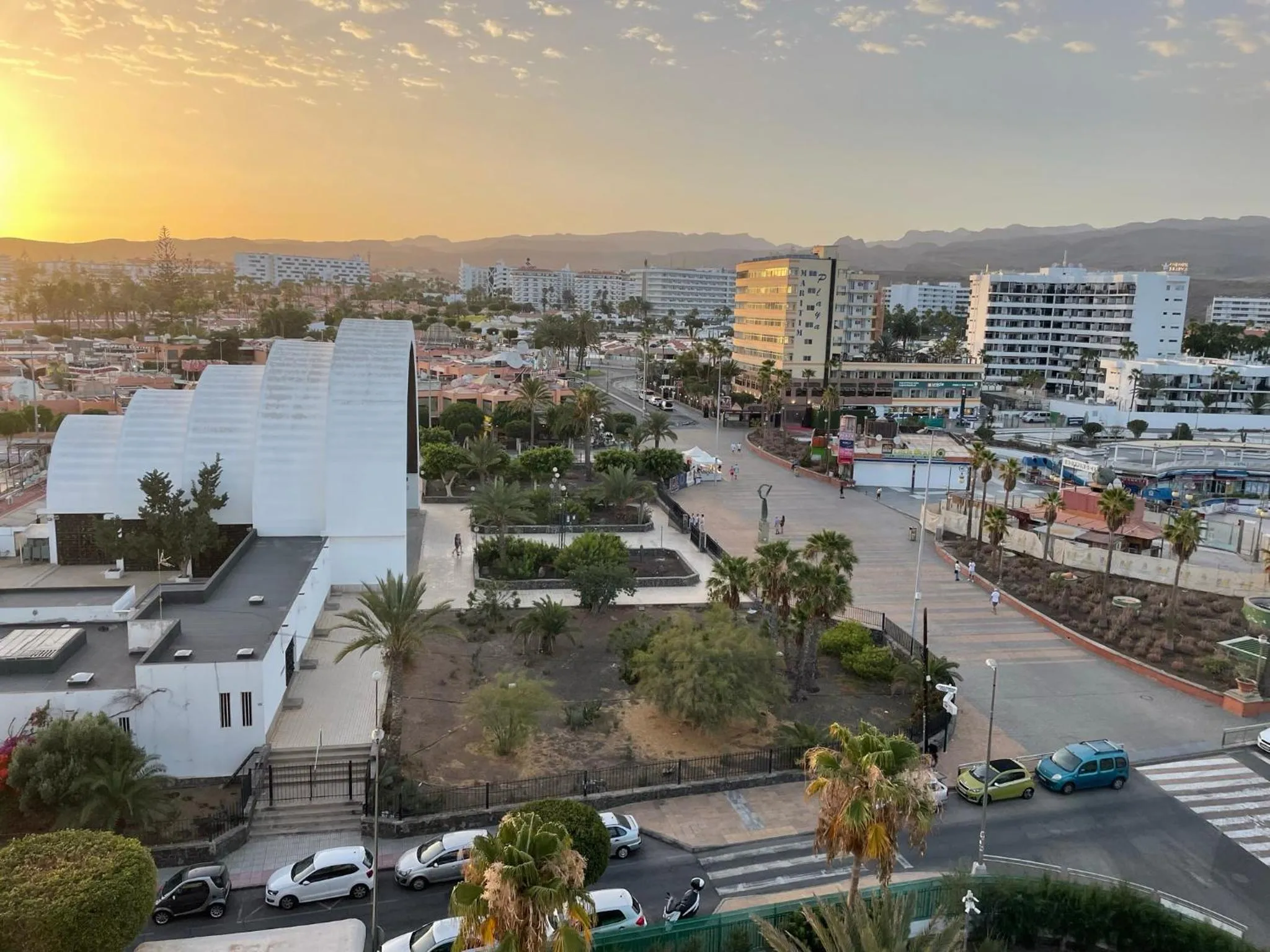 City view in Apartament Modern 1 Playa del Ingles