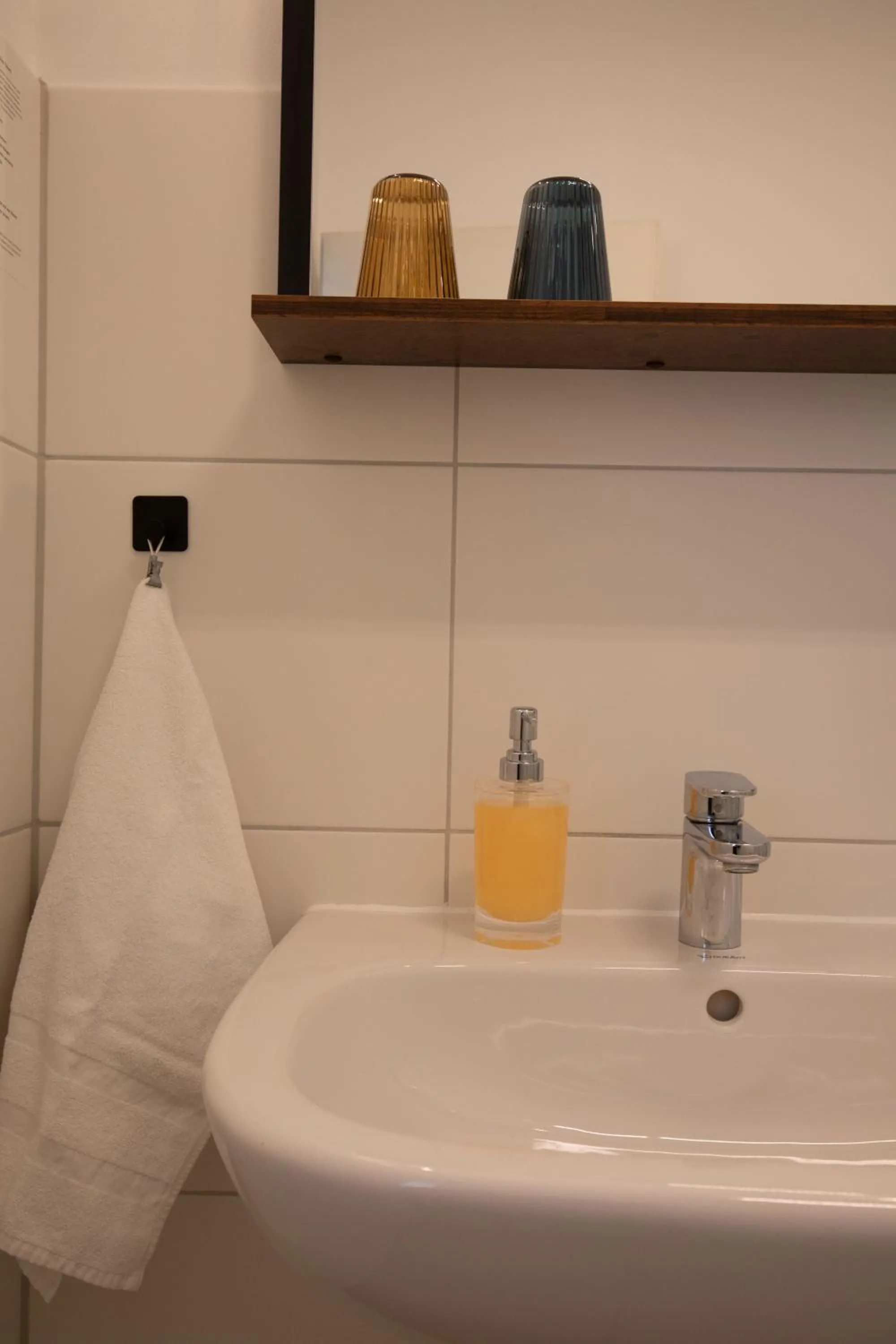 Bathroom in Landhotel Strandallee