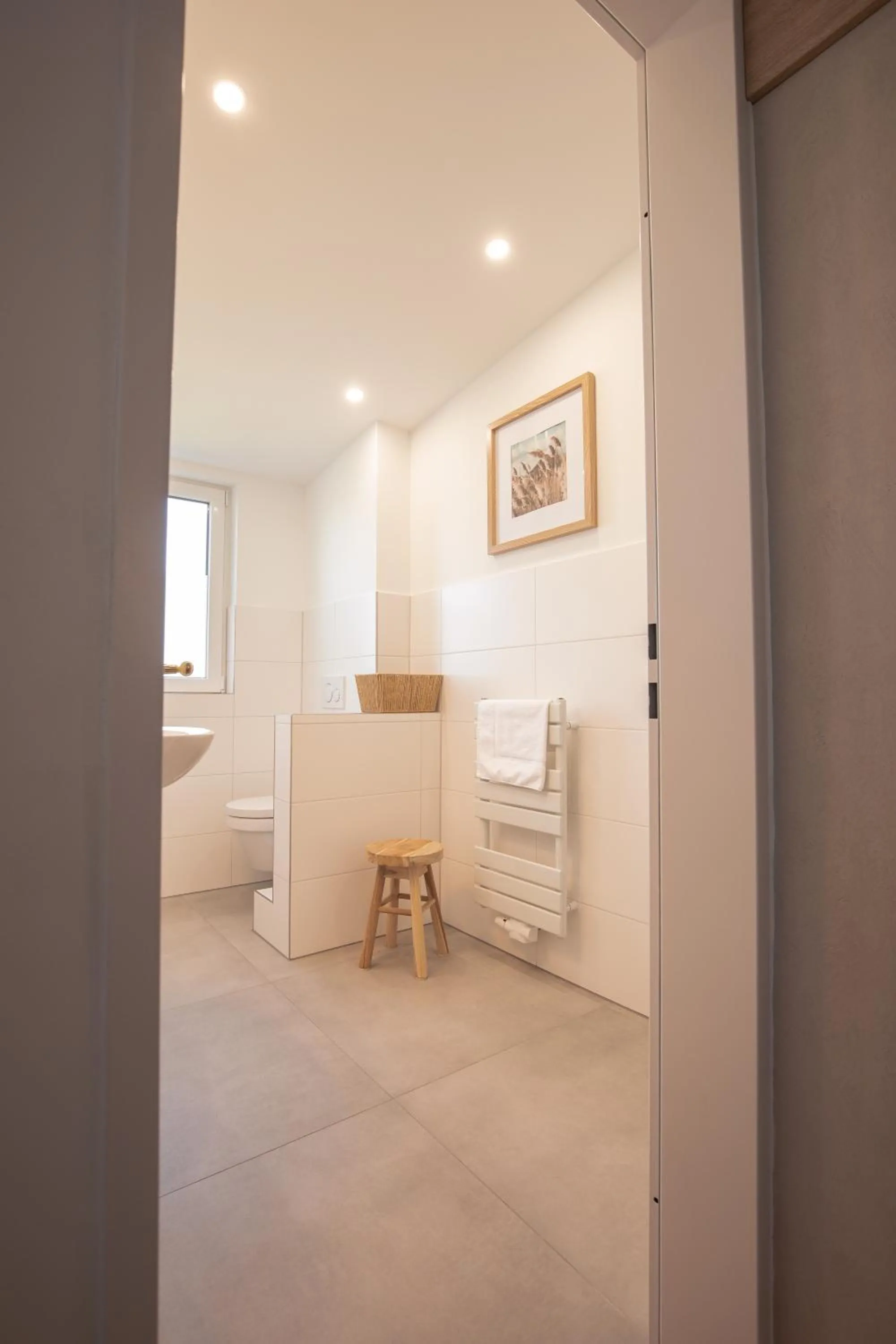 Bathroom in Landhotel Strandallee