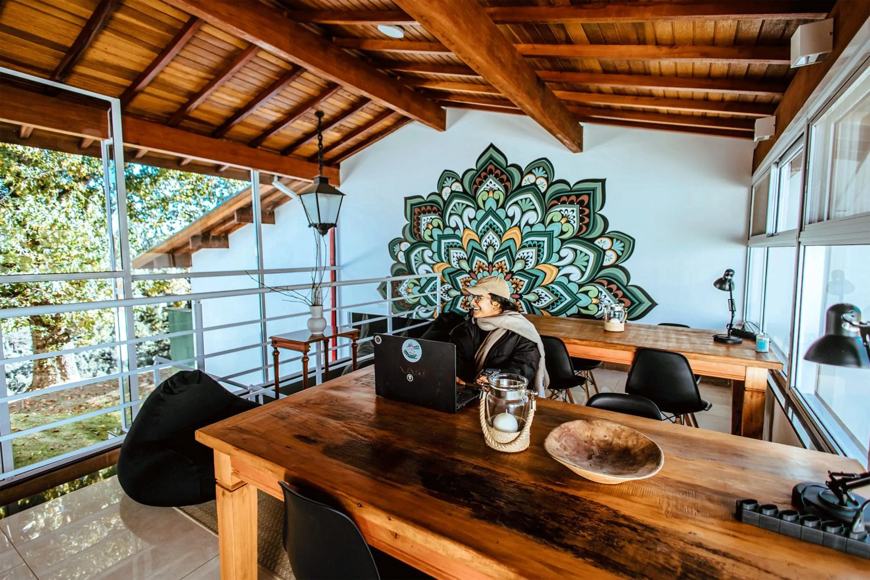 Seating area in Smart Hotel Reserva Campos do Jordão
