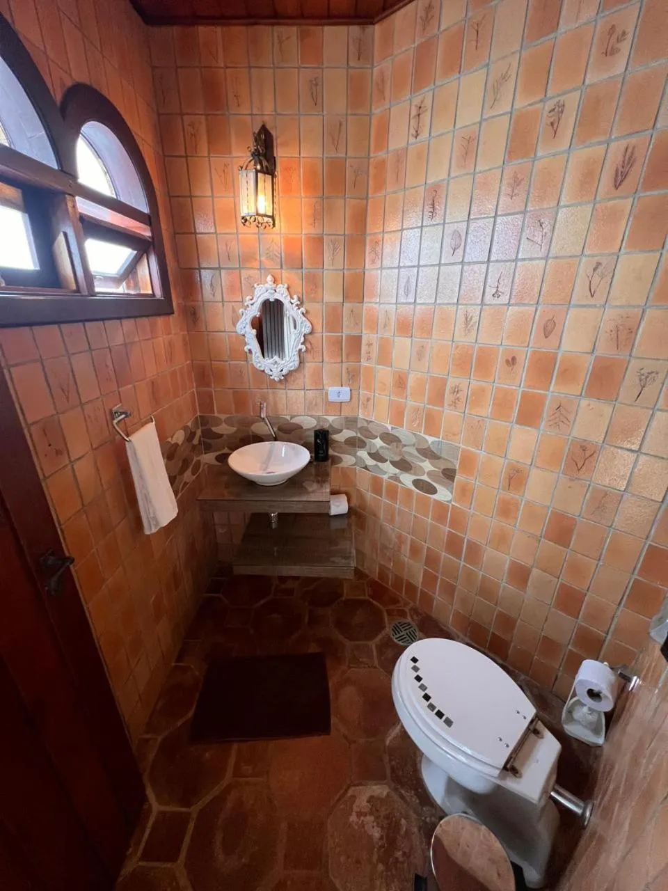 Bathroom in Hotel Pousada Bella Locanda