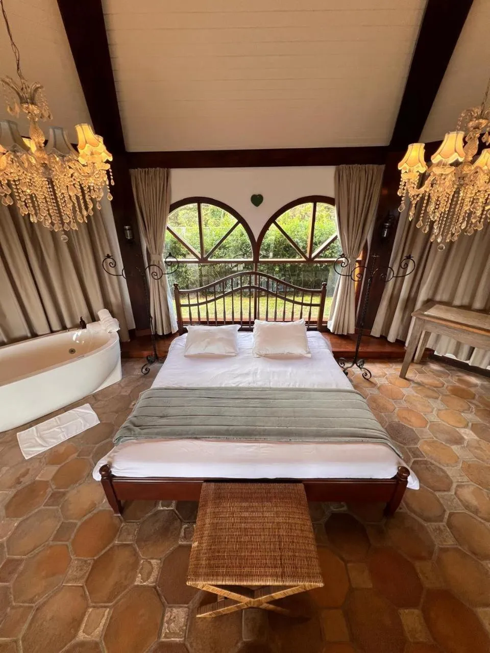 Bed in Hotel Pousada Bella Locanda