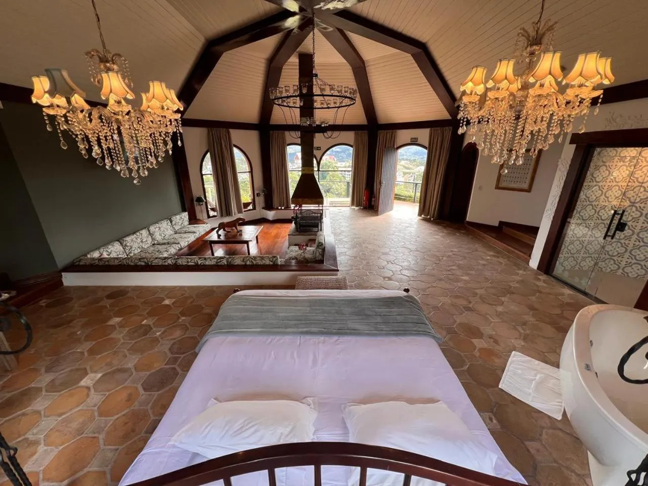 Bedroom, Bed in Hotel Pousada Bella Locanda