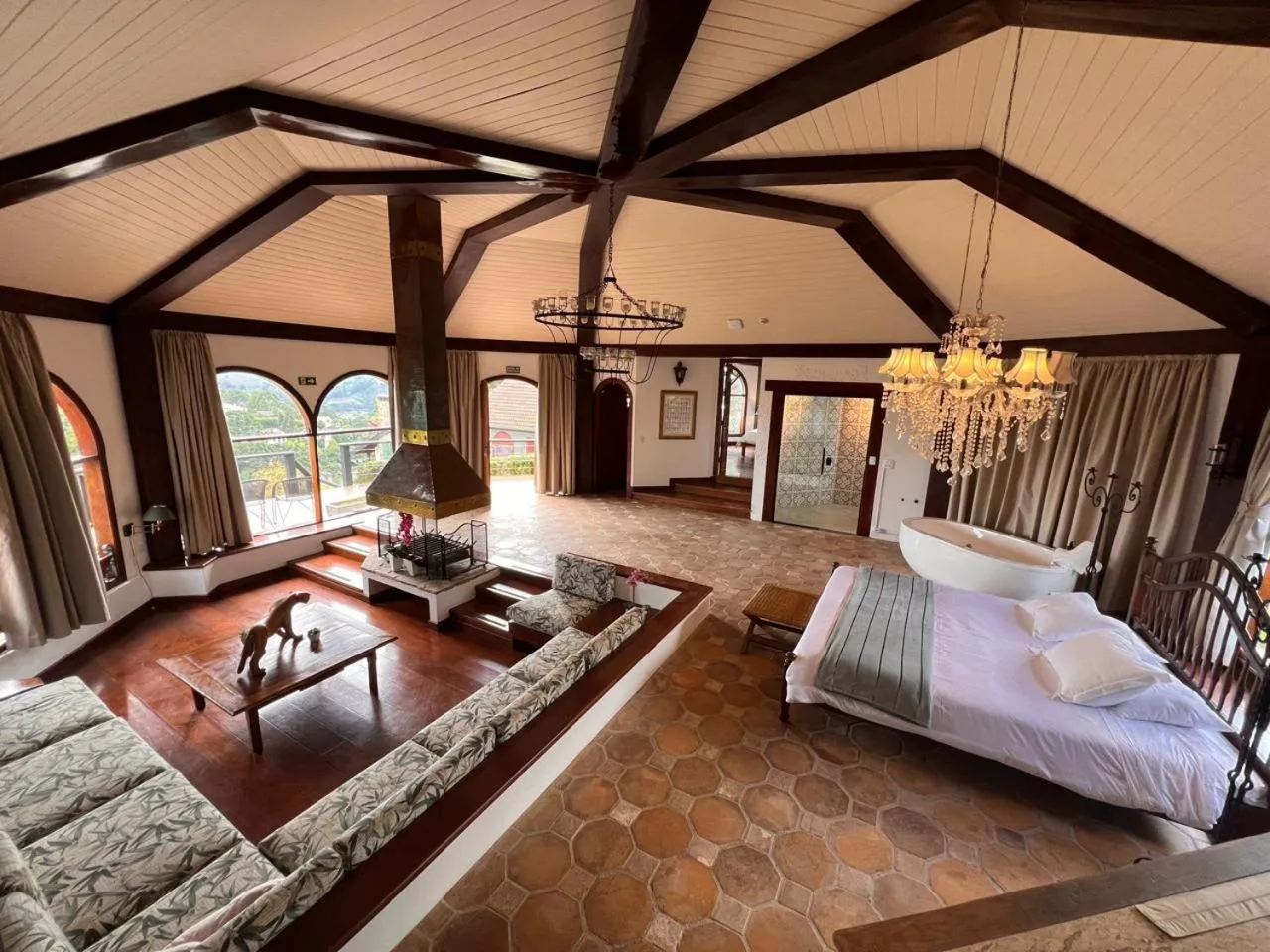 Photo of the whole room, Bed in Hotel Pousada Bella Locanda