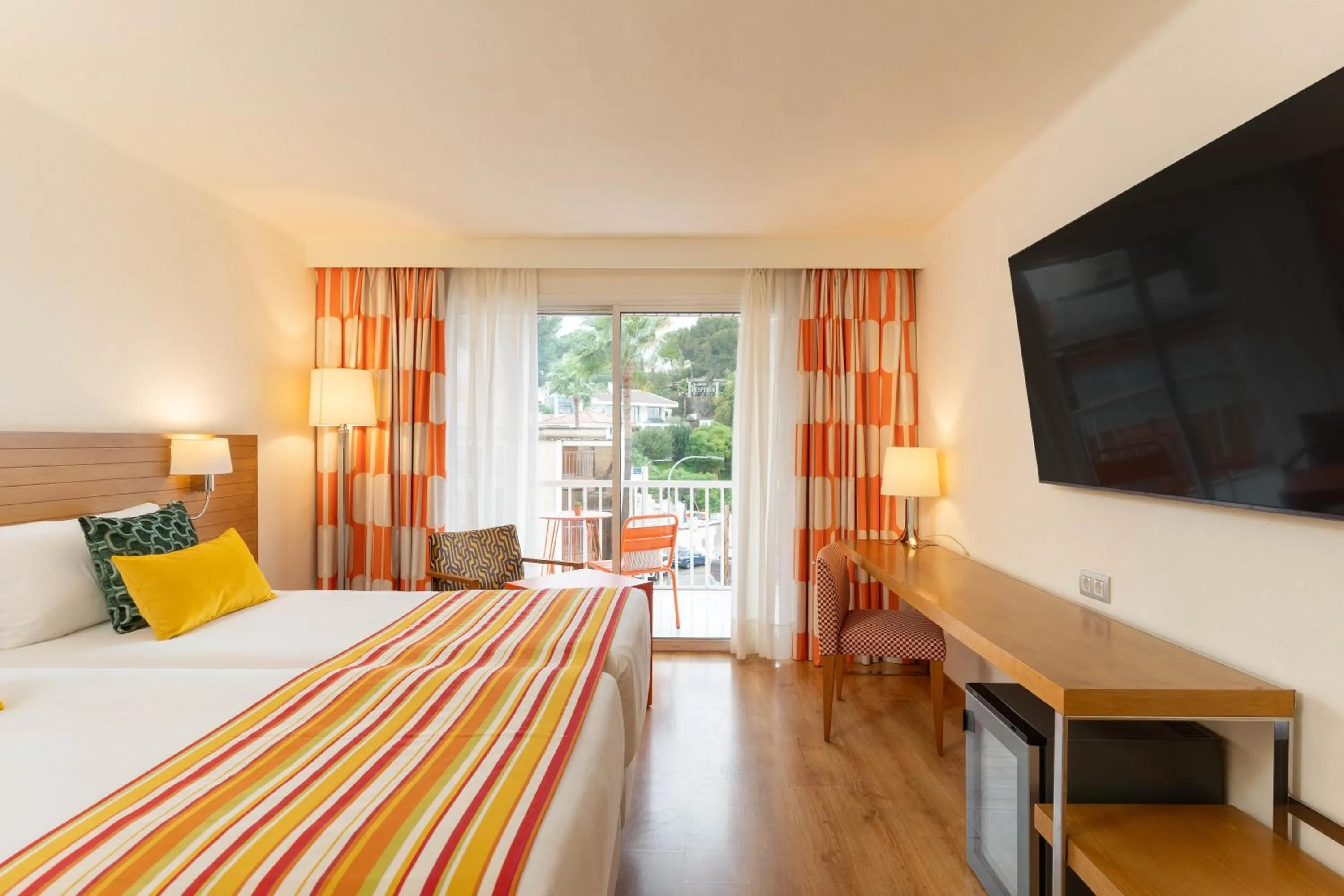 Decorative detail, Bed in Hesperia Mallorca