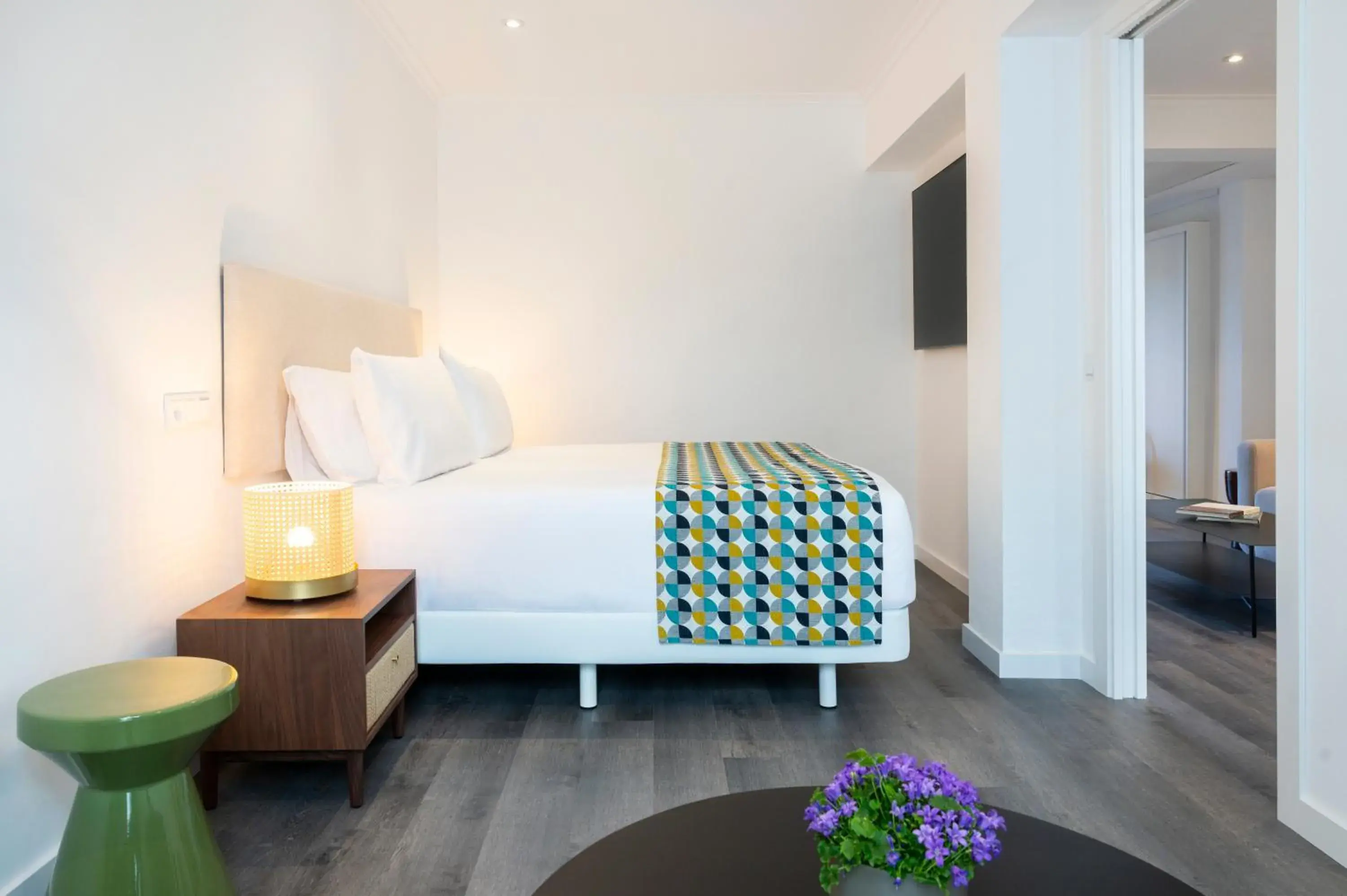 Bedroom, Bed in Hesperia Ciudad de Mallorca Bedroom, Bed in Hesperia Ciudad de Mallorca