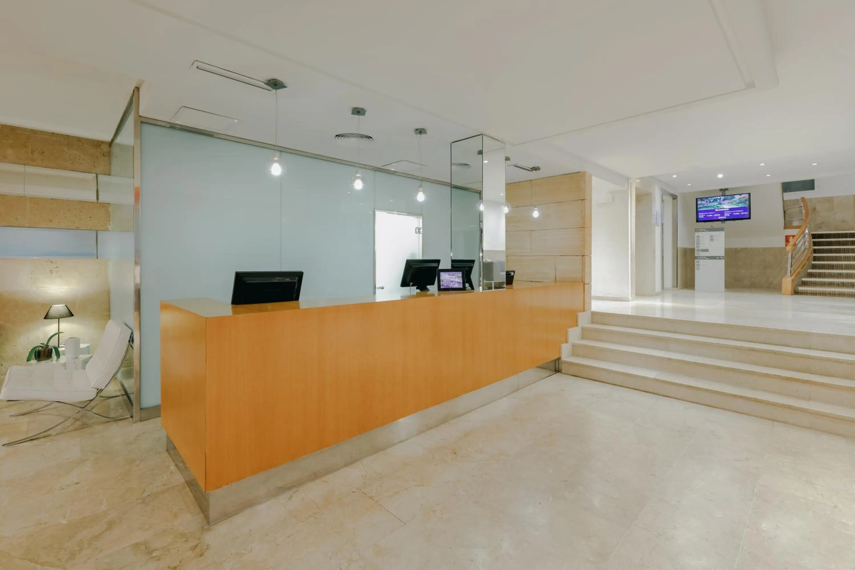 Lobby or reception in Hesperia Ciudad de Mallorca