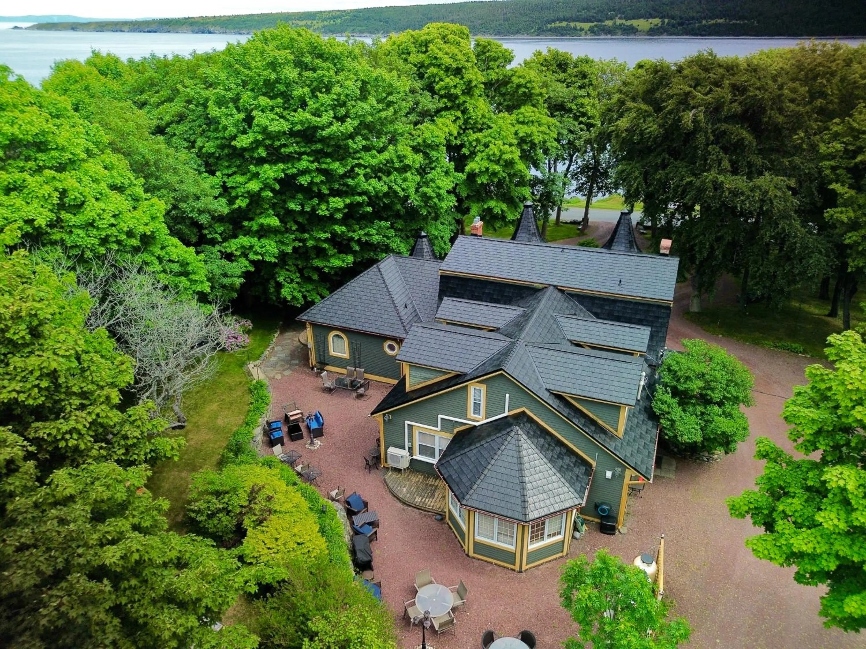 Bird's eye view in Belle View Manor Inn