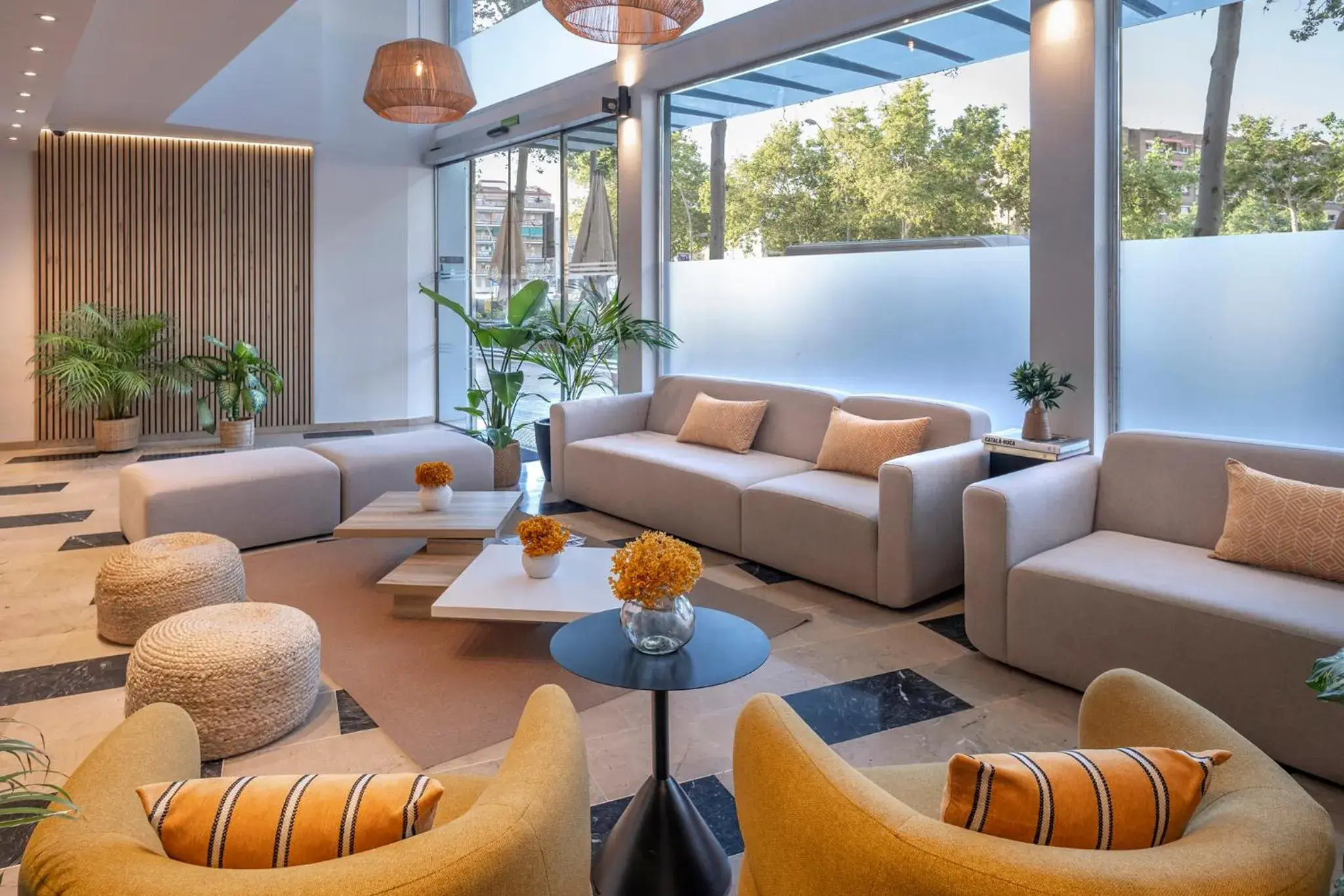 Lobby or reception in Hotel SERHS Del Port Lobby or reception in Hotel SERHS Del Port