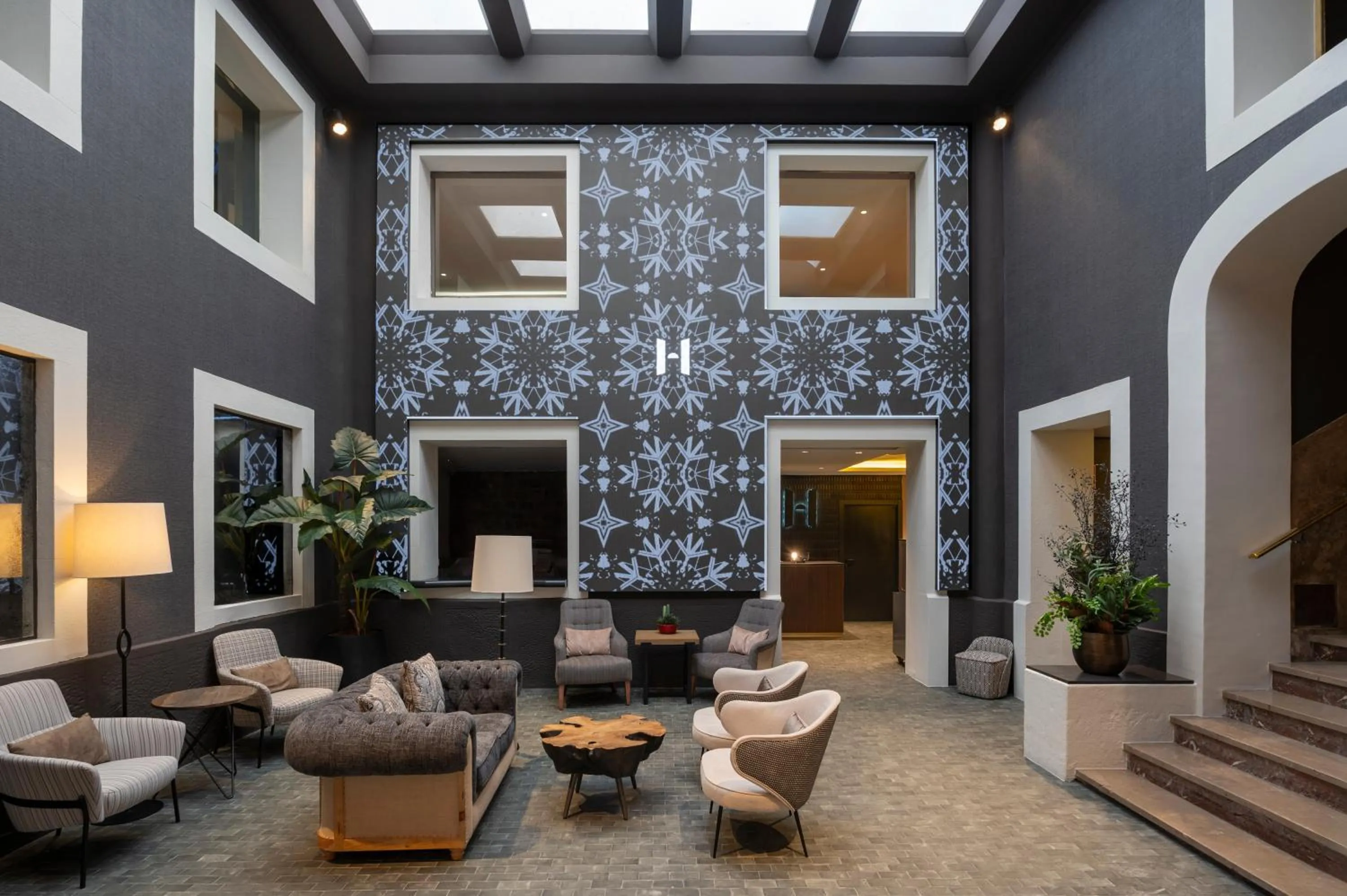 Lobby or reception in Hesperia Barcelona Barri Gòtic