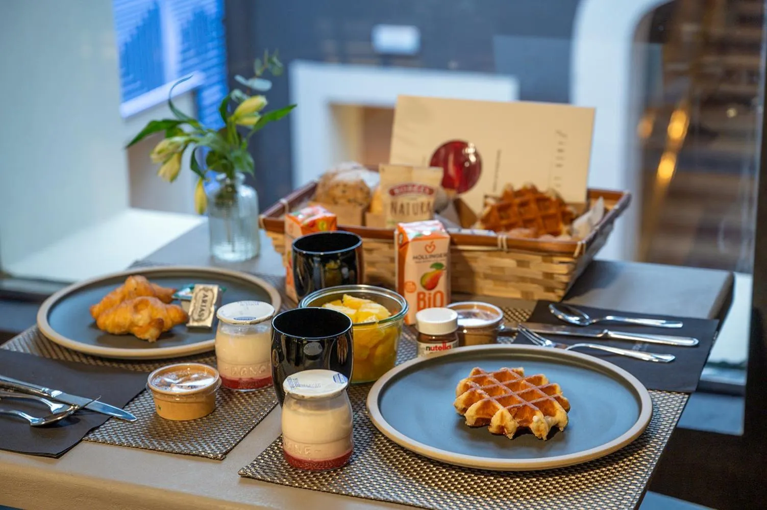 Breakfast in Hesperia Barcelona Barri Gòtic