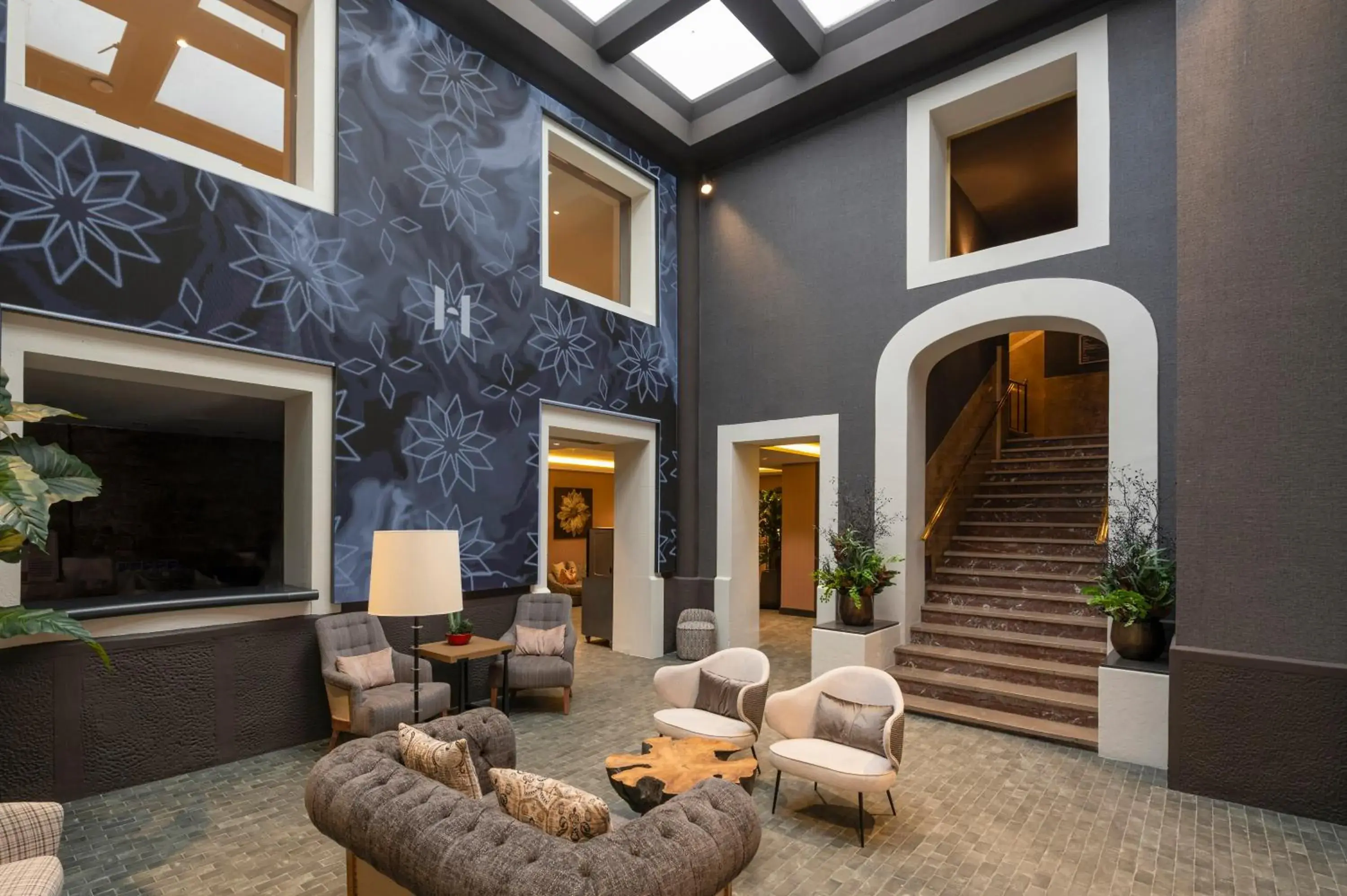 Lobby or reception in Hesperia Barcelona Barri Gòtic Lobby or reception in Hesperia Barcelona Barri Gòtic