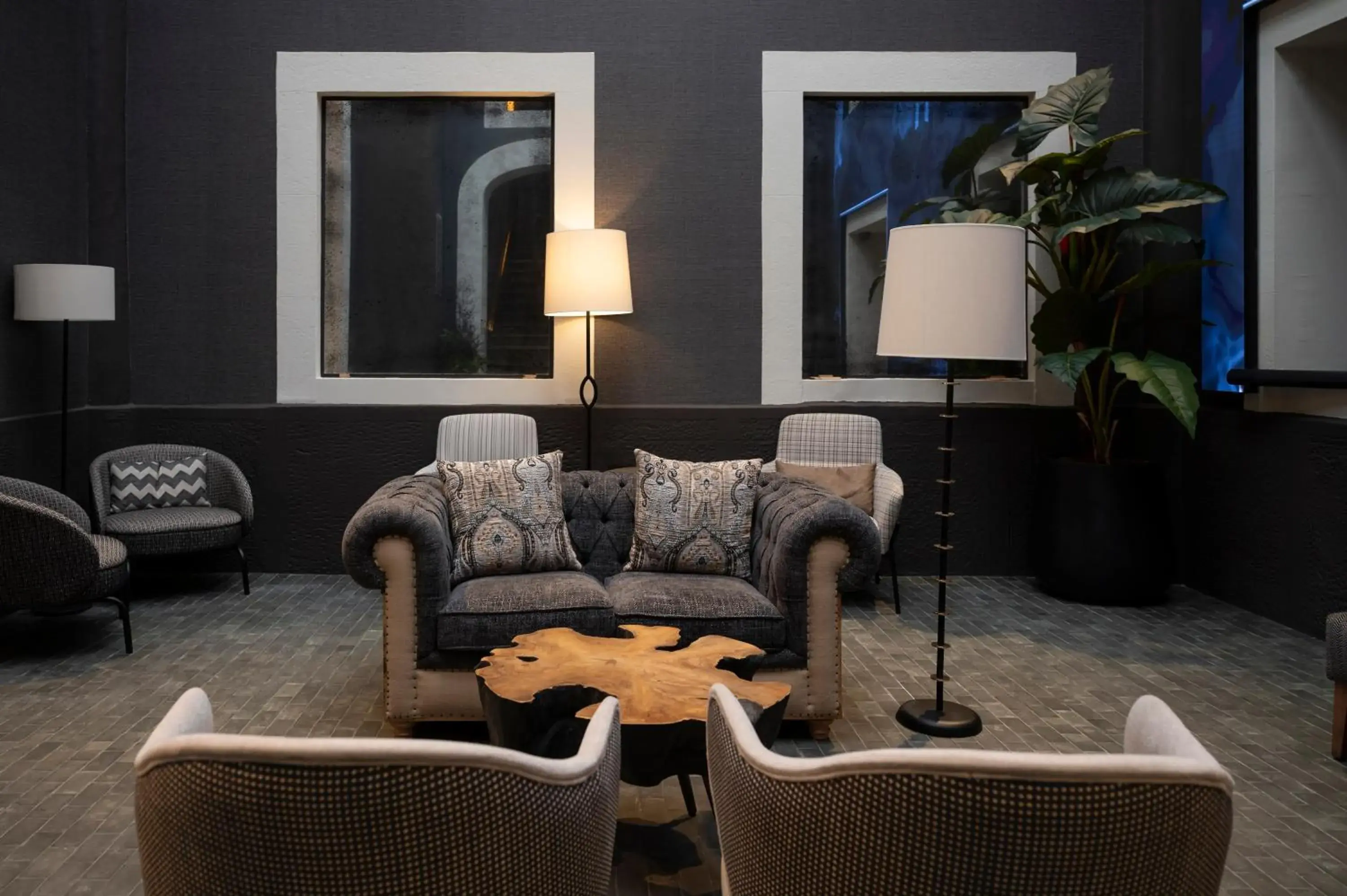 Lobby or reception in Hesperia Barcelona Barri Gòtic Lobby or reception in Hesperia Barcelona Barri Gòtic