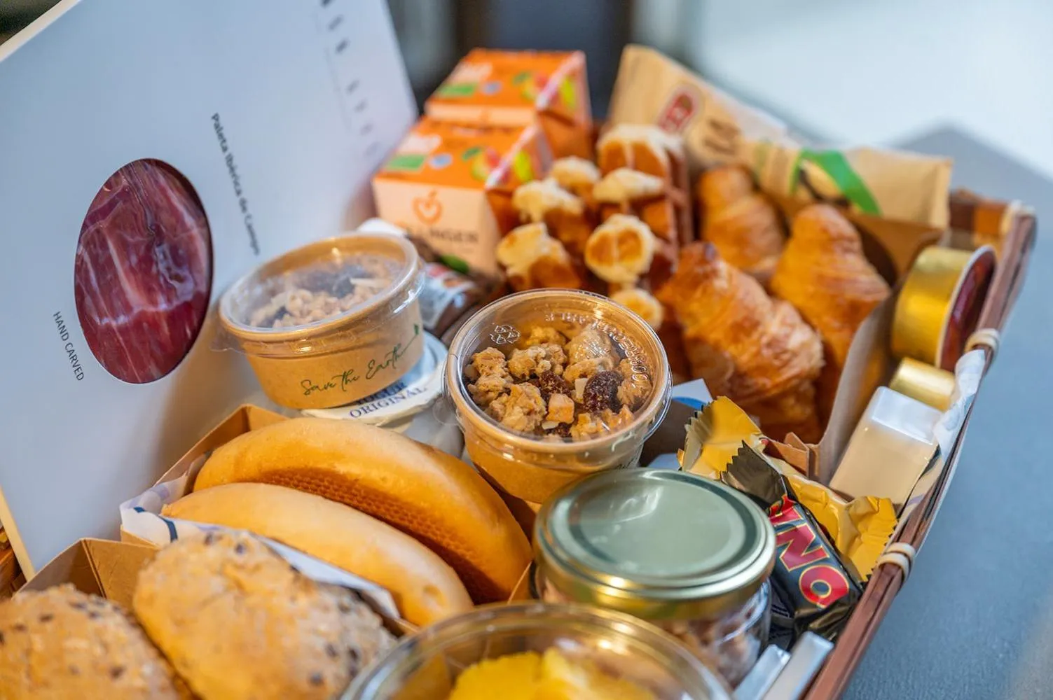 Breakfast in Hesperia Barcelona Barri Gòtic