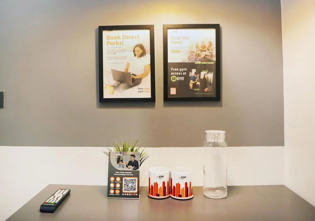 Decorative detail in mySTAY Hotel BGC West