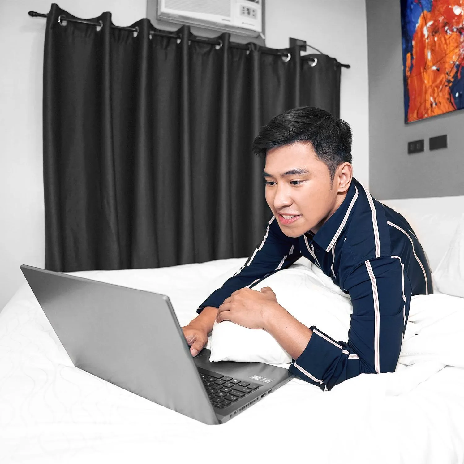 Bed in mySTAY Hotel BGC North