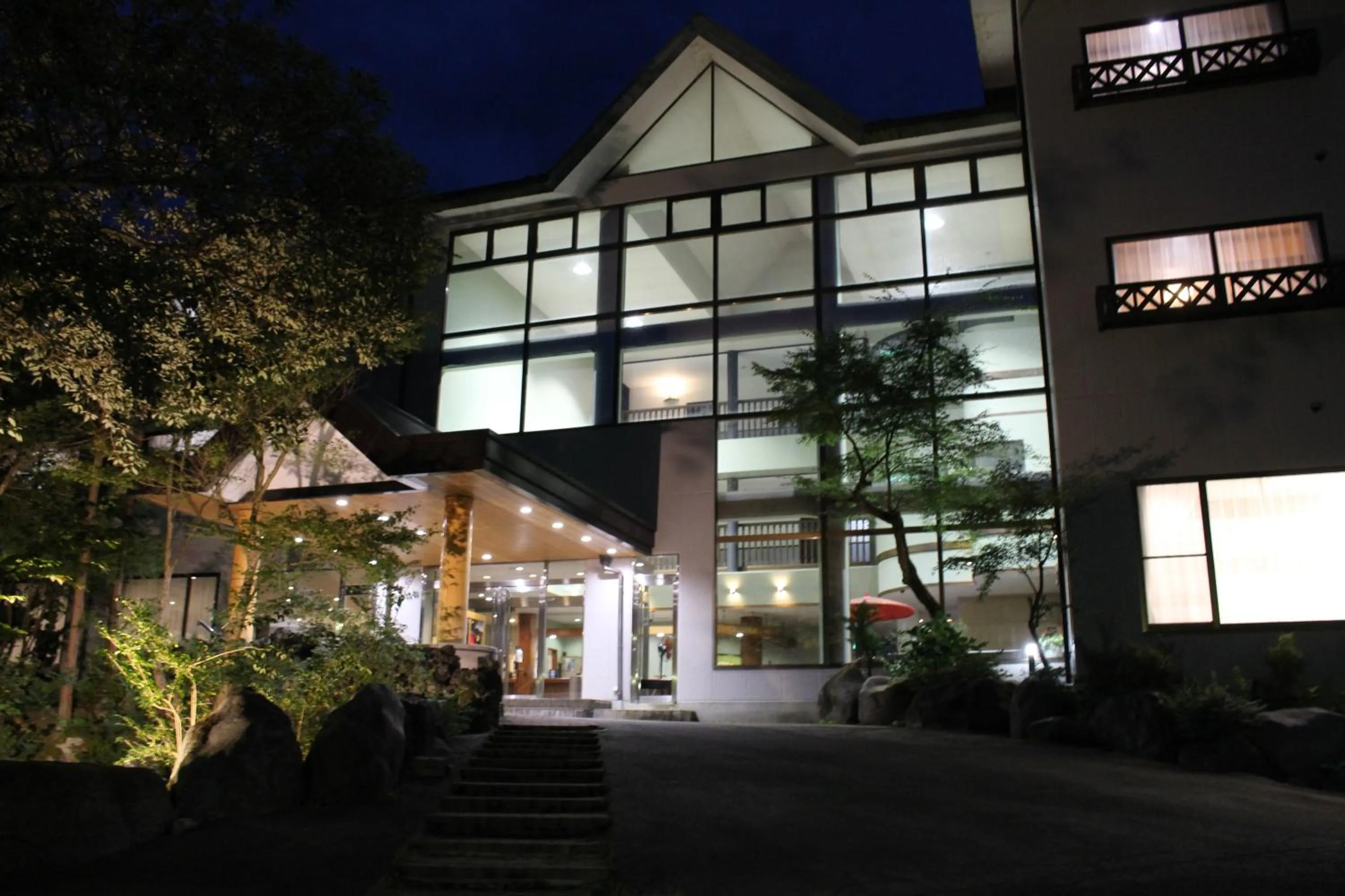 Property building in Fuji Yamanakako Hotel