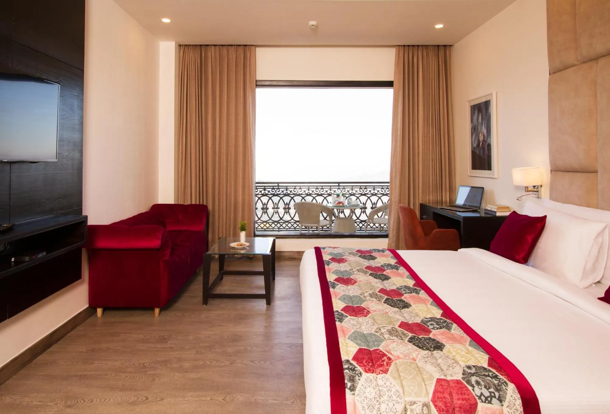 Bedroom, Bed in Rosetum Kasauli