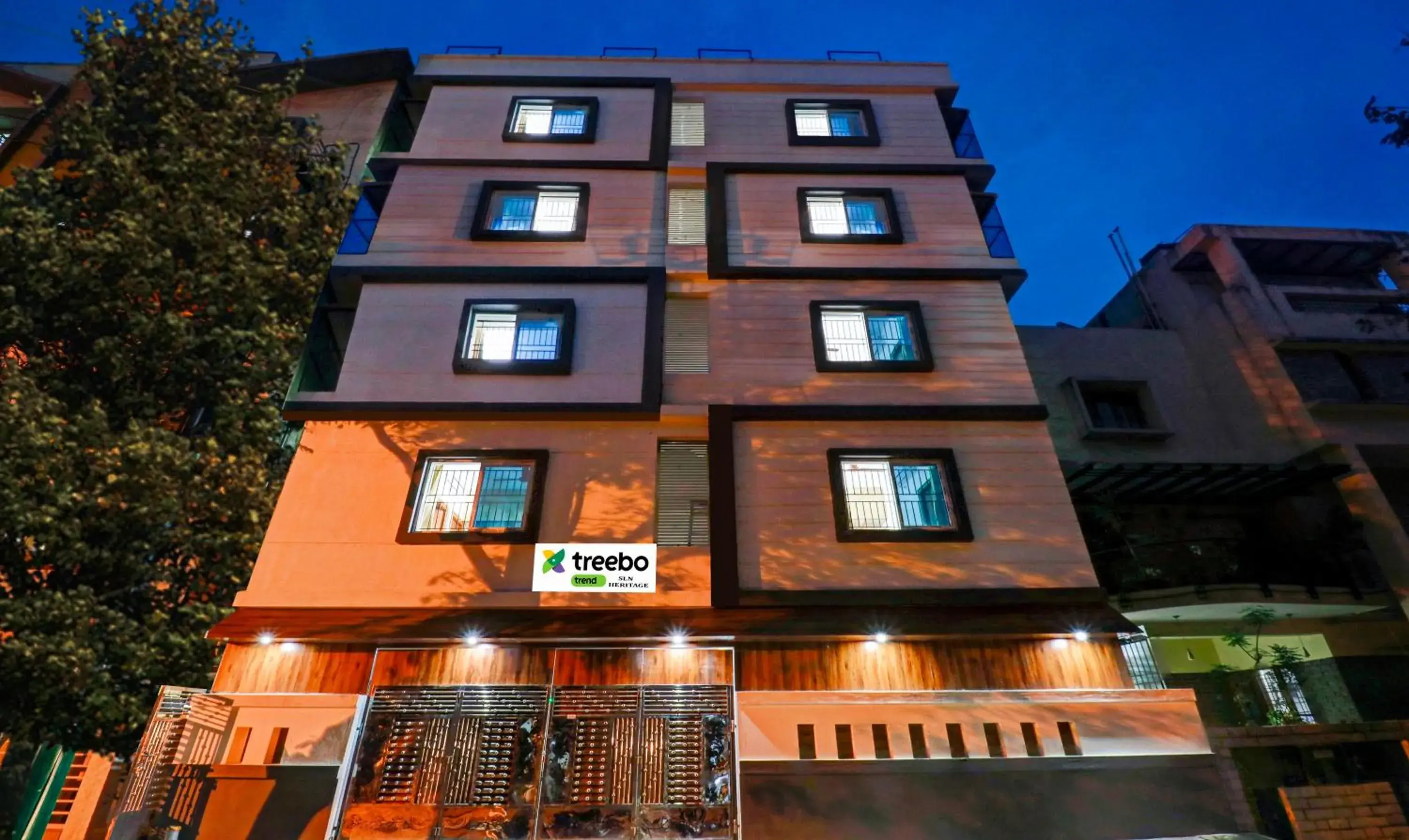 Facade/entrance in Treebo SLN Heritage Facade/entrance in Treebo SLN Heritage