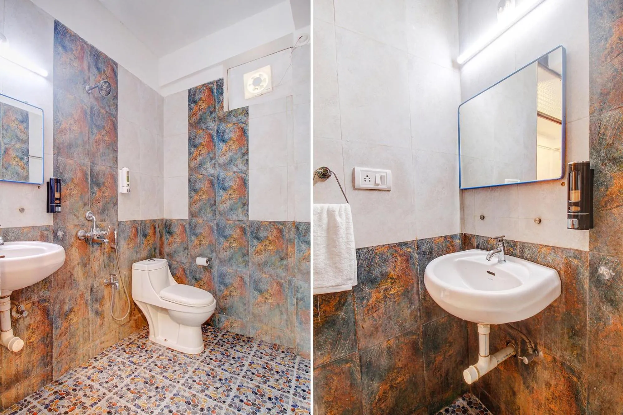 Bathroom in FabHotel Pleasure Inn