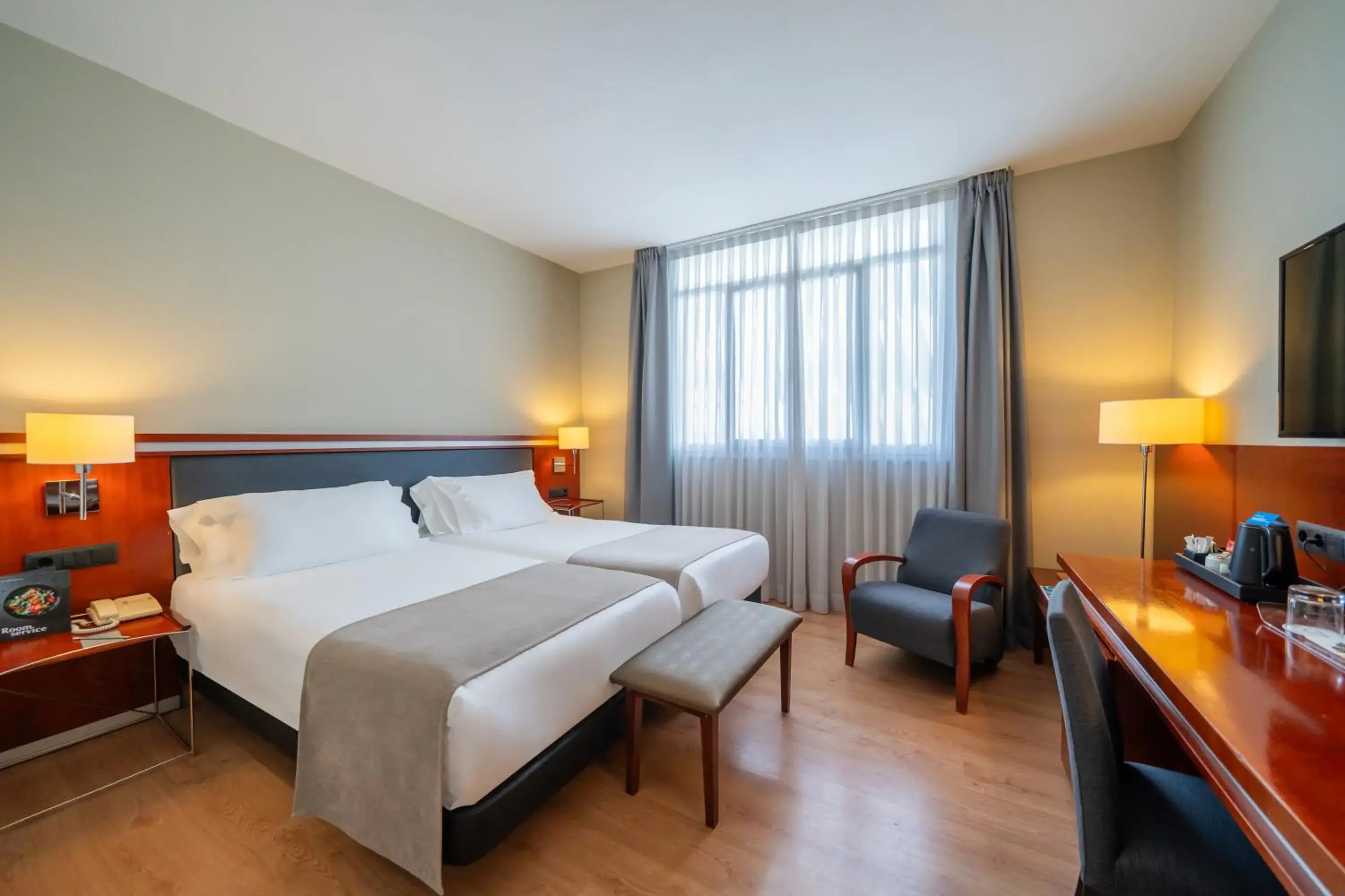 Double or Twin Room in Abba Euskalduna Hotel Double or Twin Room in Abba Euskalduna Hotel