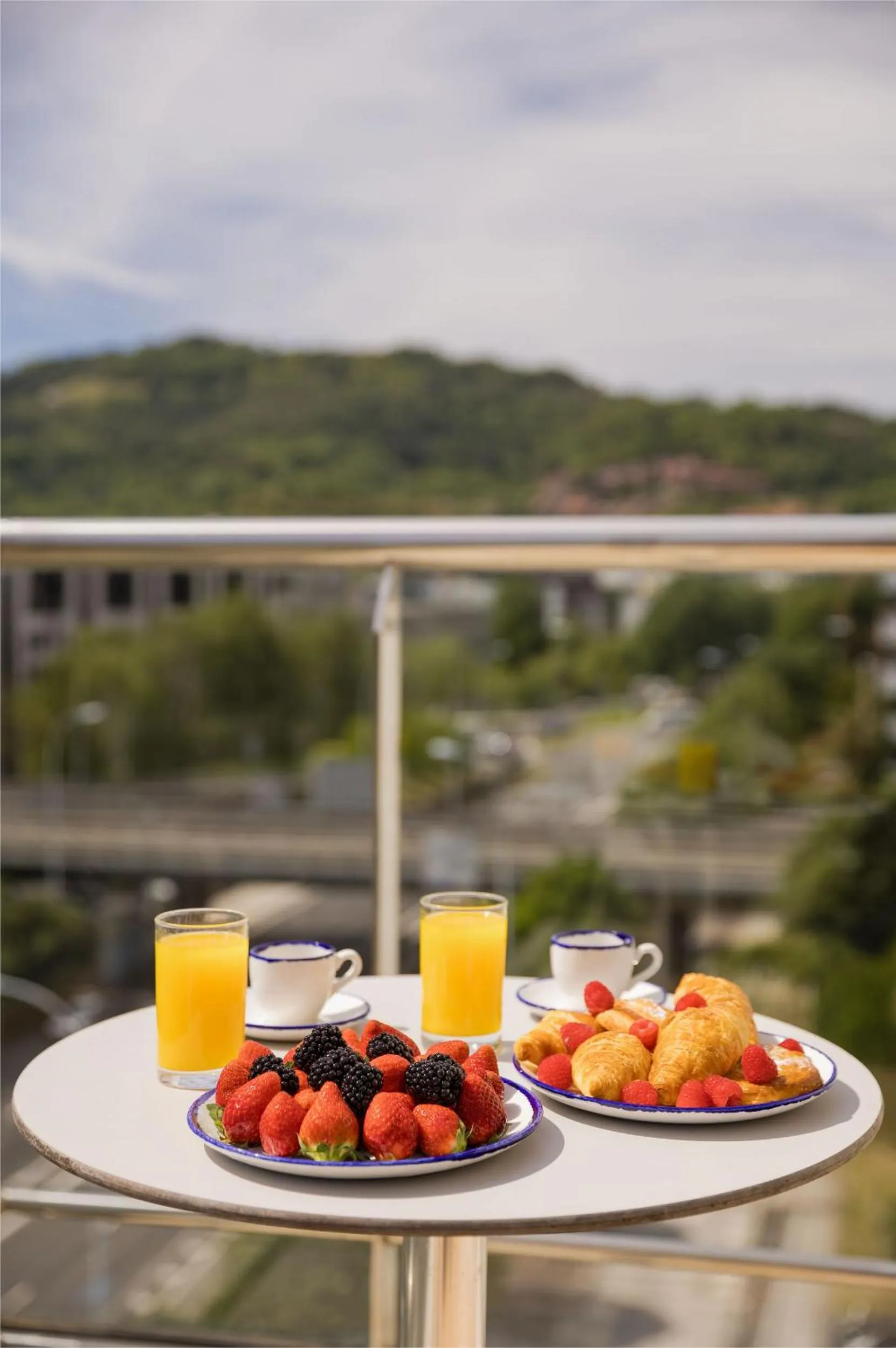 Balcony/Terrace in Hotel Antik San Sebastián