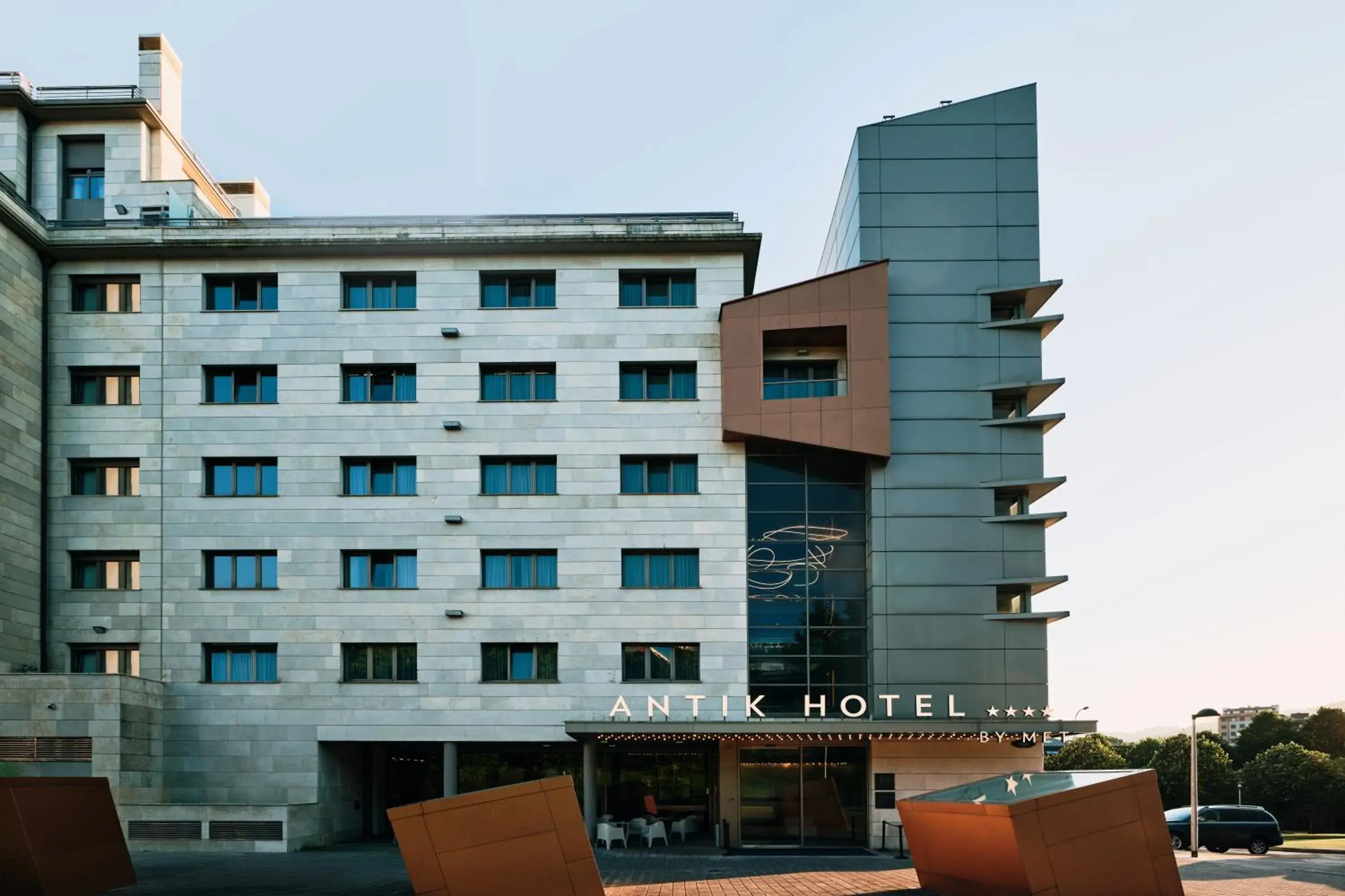 Property building in Hotel Antik San Sebastián Property building in Hotel Antik San Sebastián