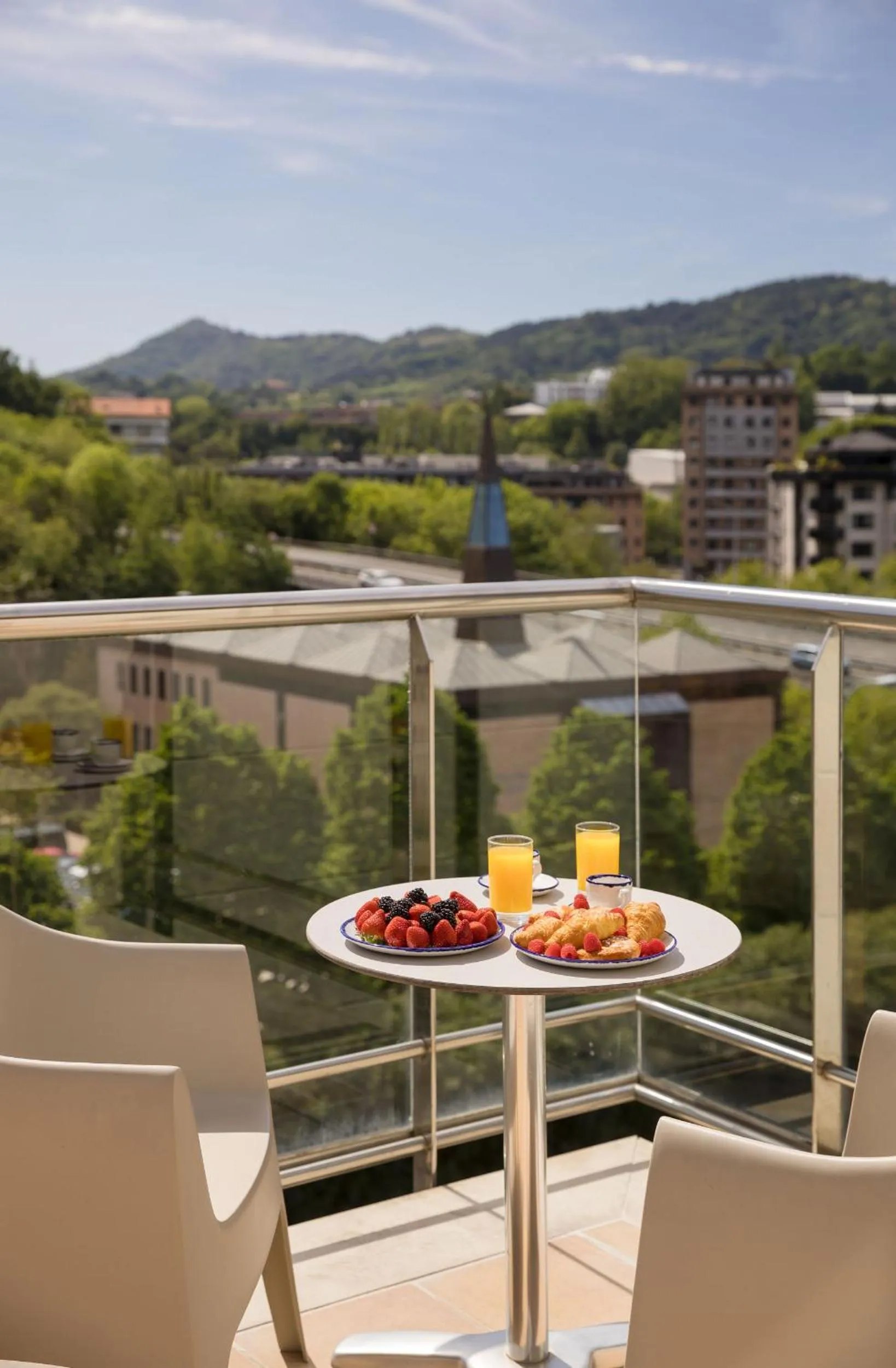Balcony/Terrace in Hotel Antik San Sebastián