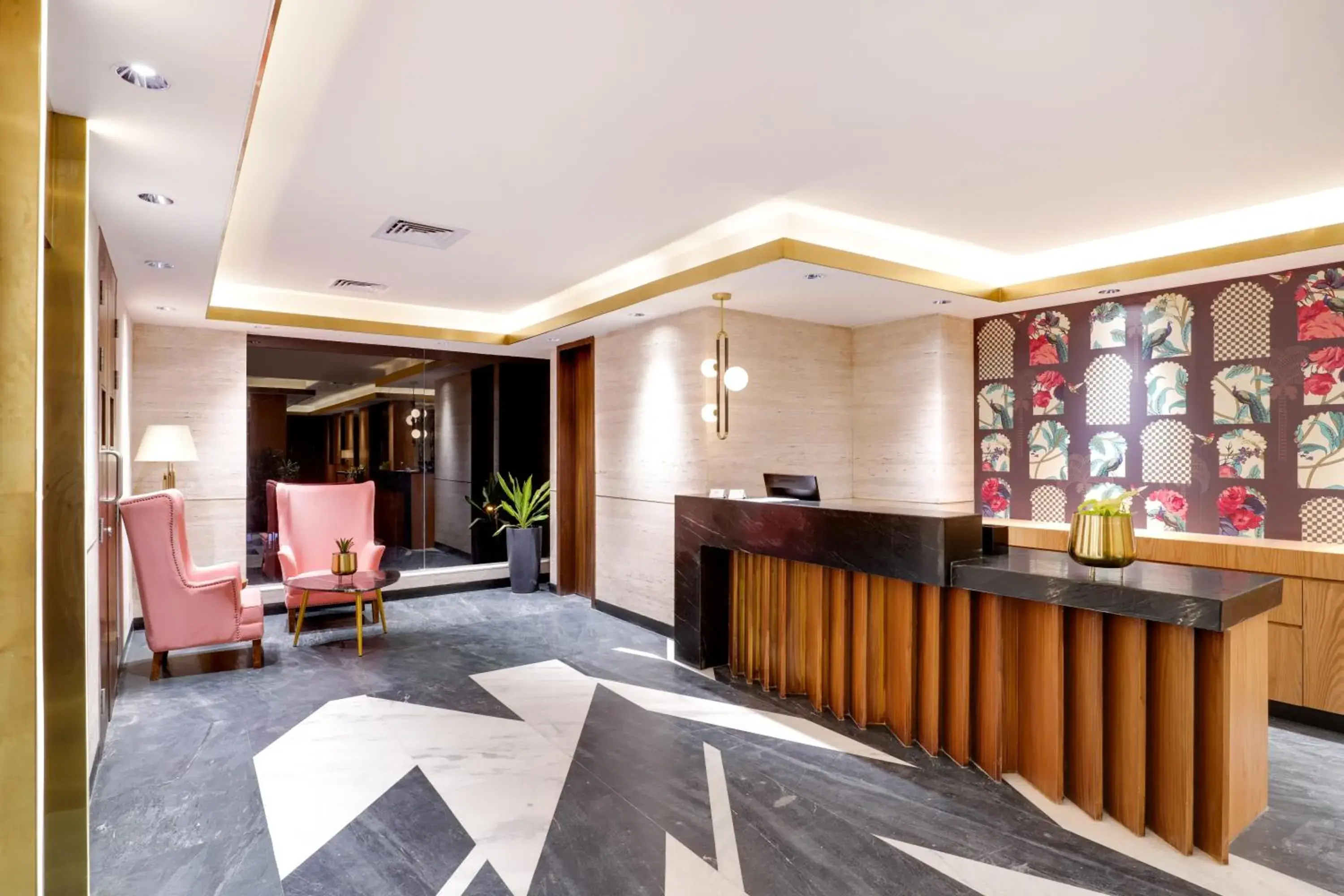 Lobby or reception in Keys Lite by Lemon Tree Hotels, Urban Square, Udaipur Lobby or reception in Keys Lite by Lemon Tree Hotels, Urban Square, Udaipur