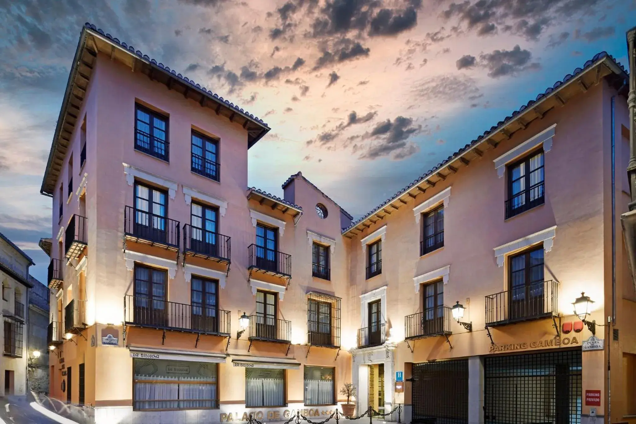 Facade/entrance in Sercotel Palacio de los Gamboa Facade/entrance in Sercotel Palacio de los Gamboa