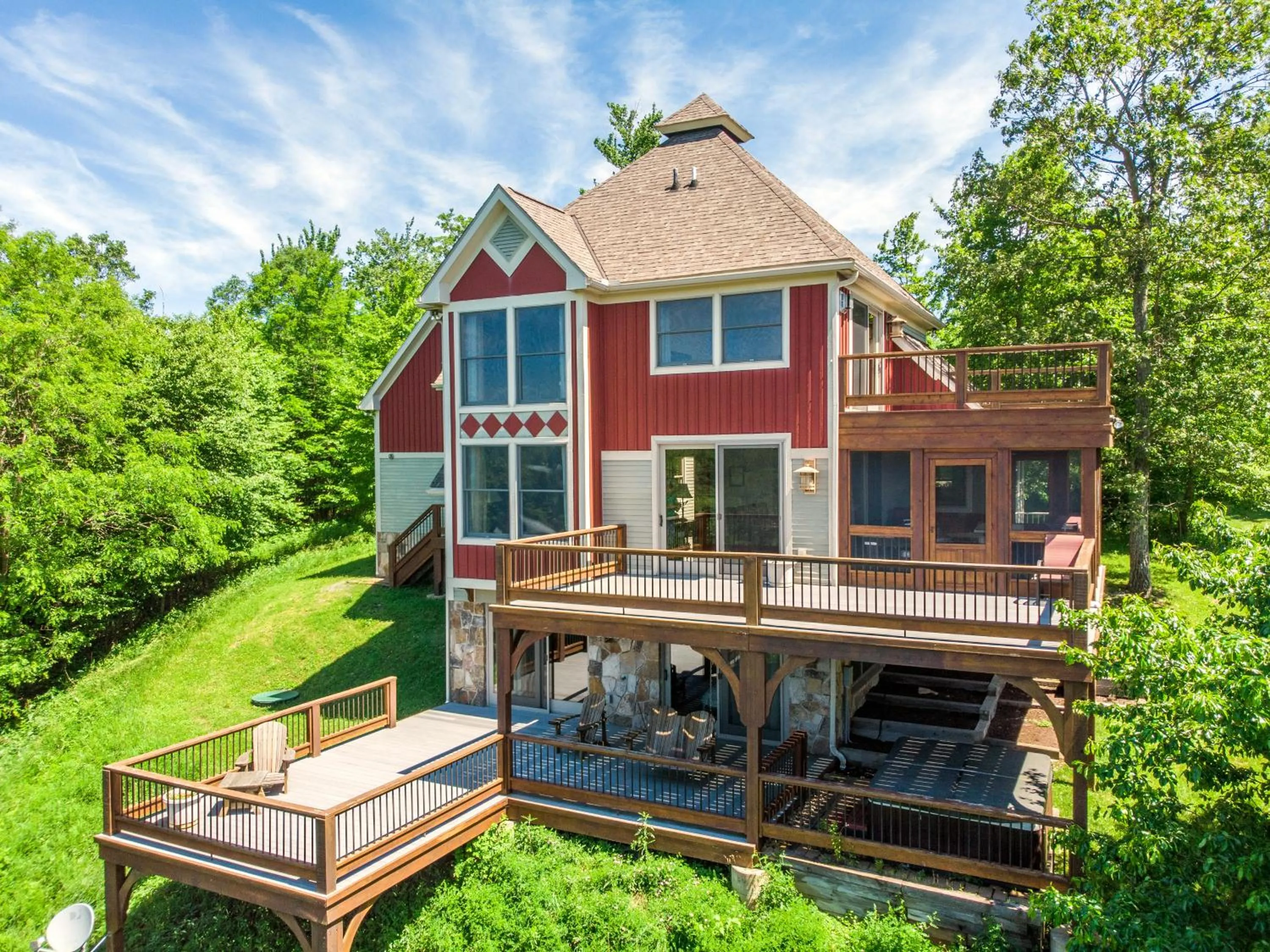 Property building in Hawk Mountain