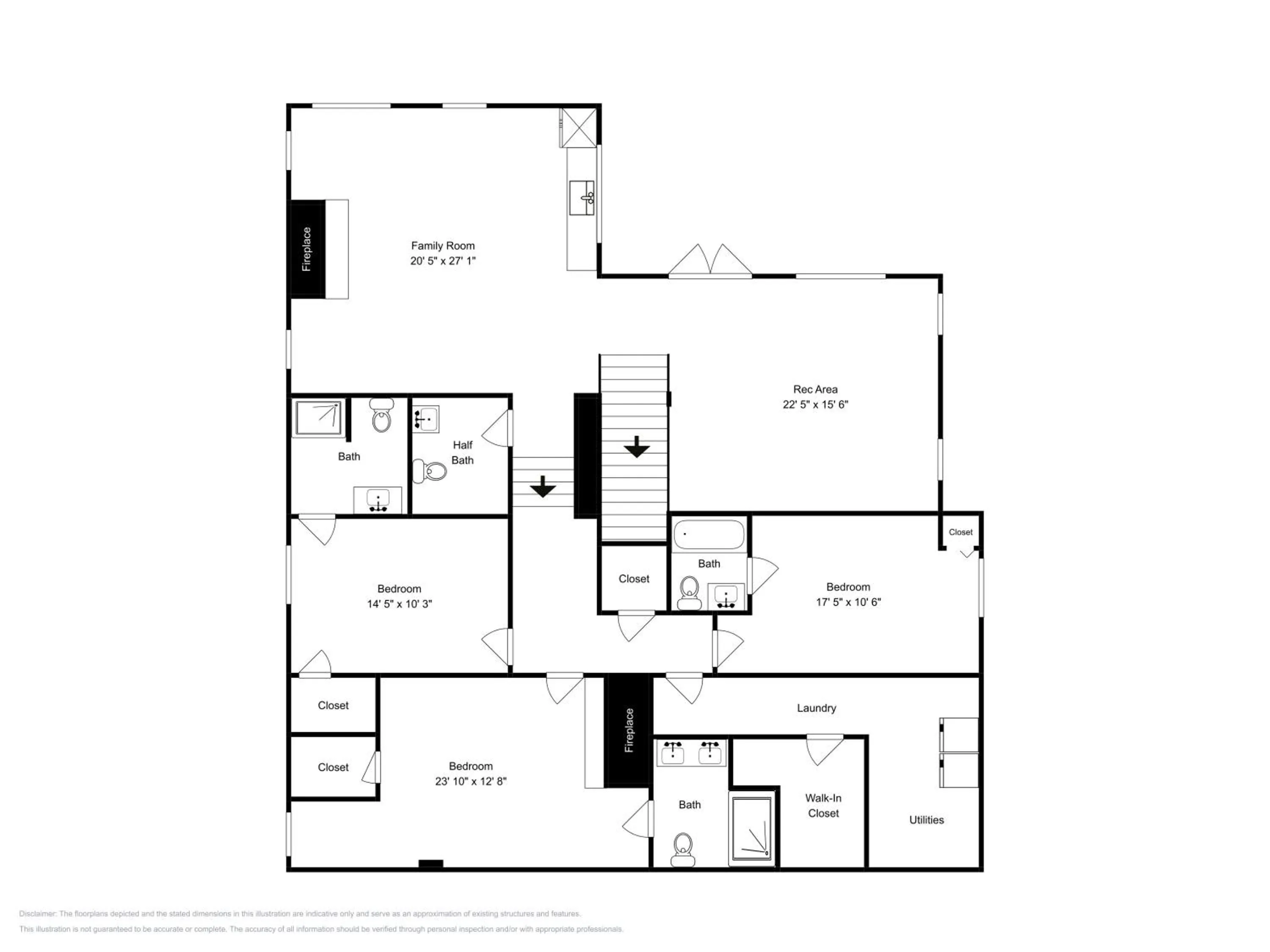 Floor plan in Lake Love