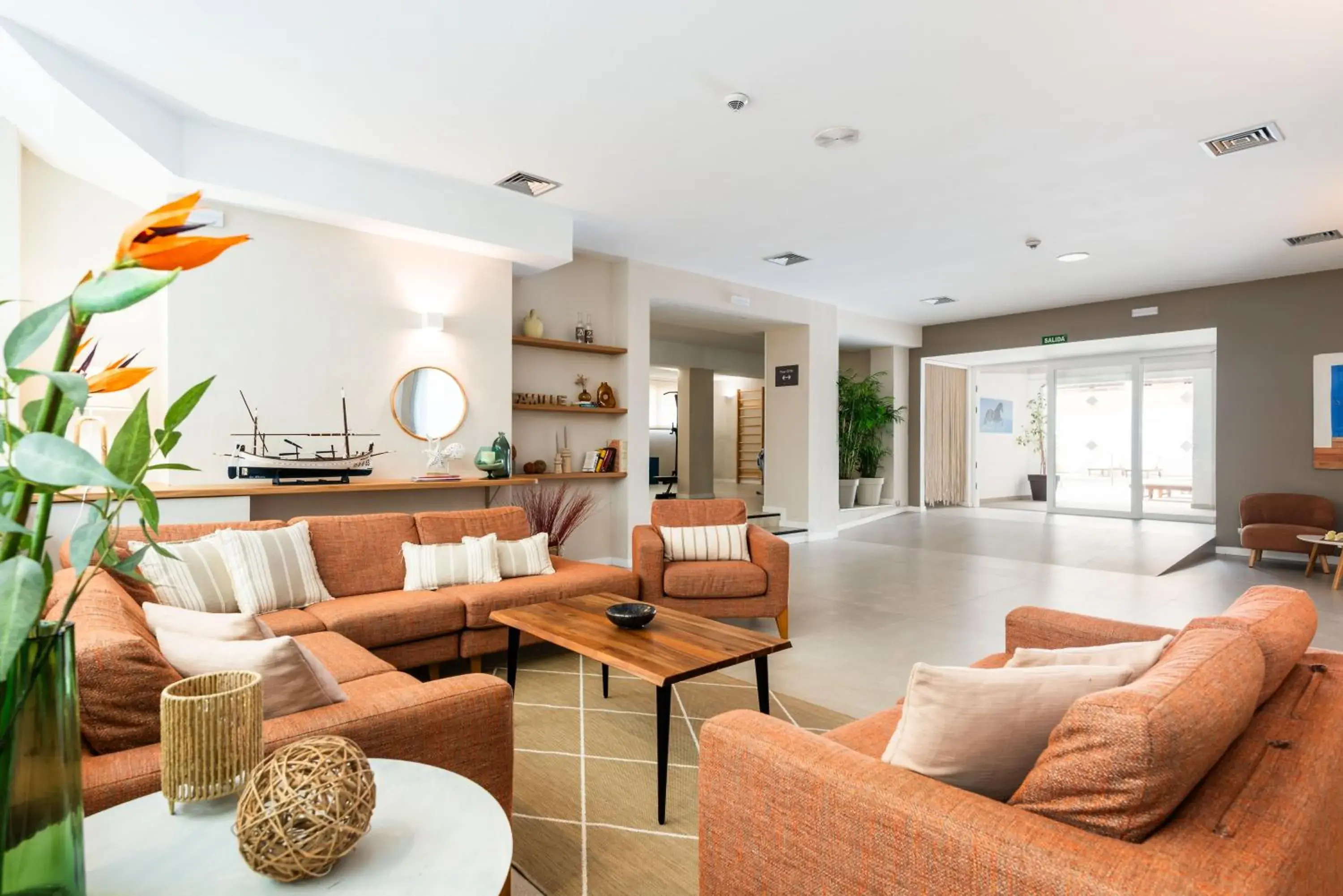 Living room in Hotel Patricia Menorca Living room in Hotel Patricia Menorca