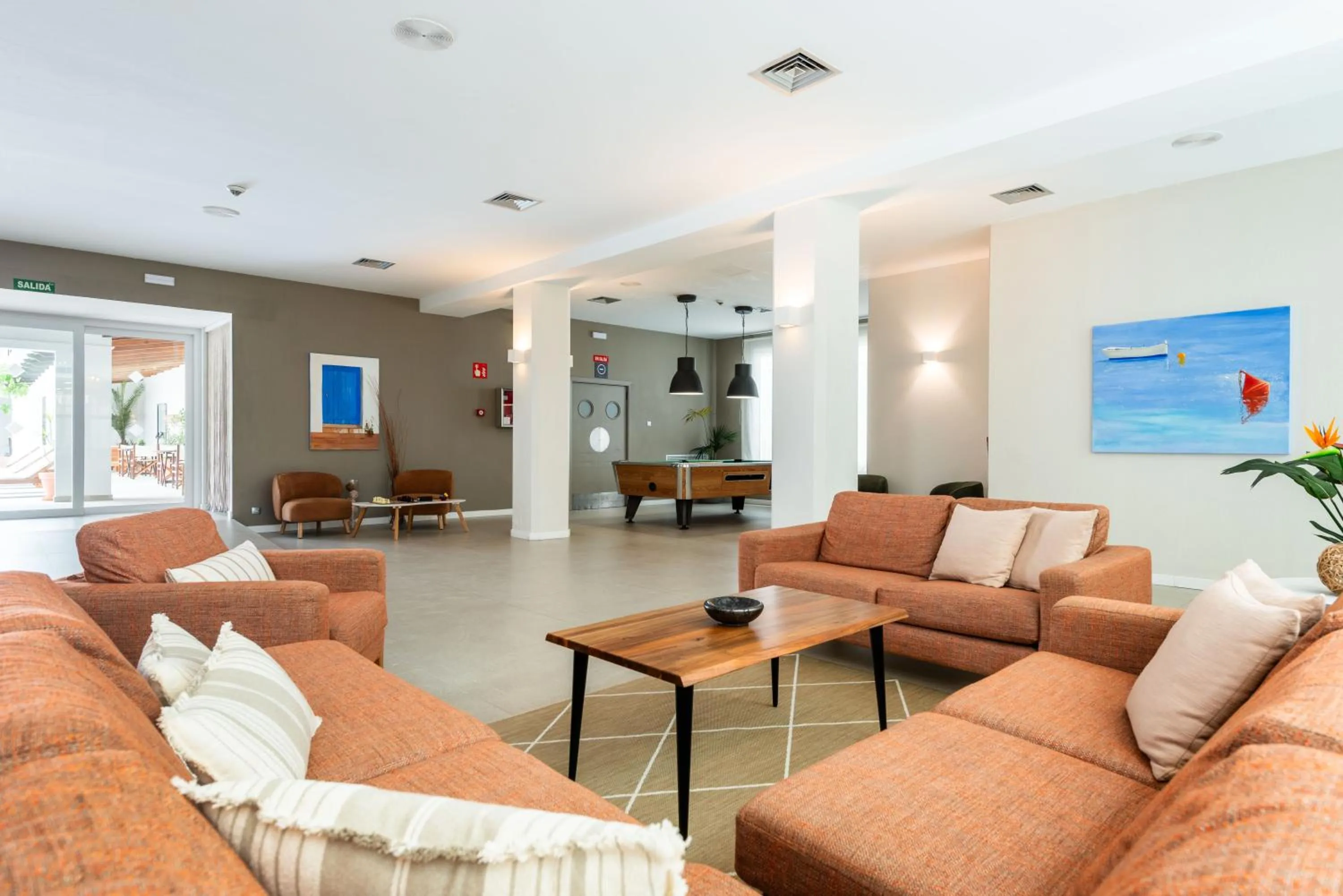 Living room in Hotel Patricia Menorca