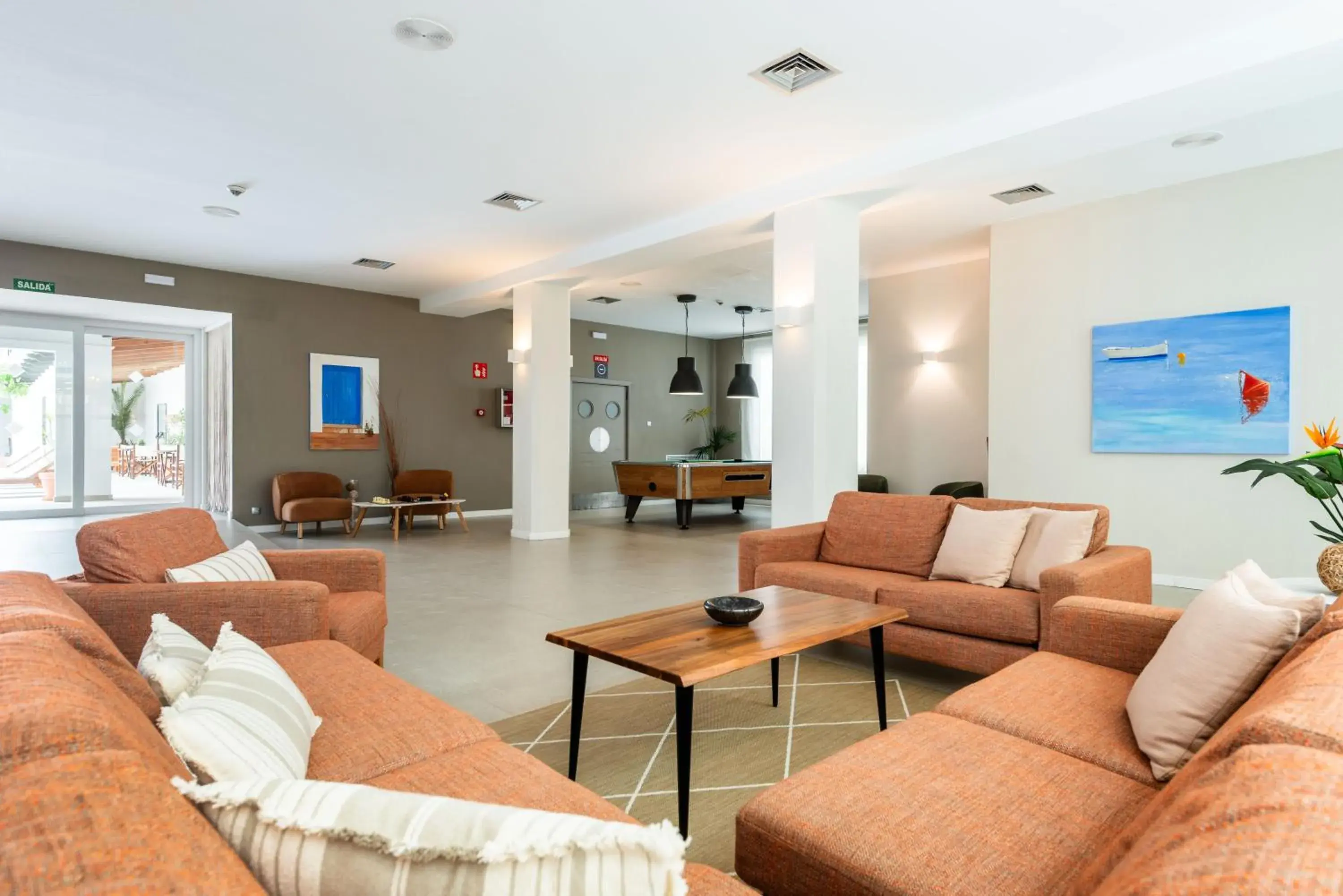 Living room in Hotel Patricia Menorca Living room in Hotel Patricia Menorca