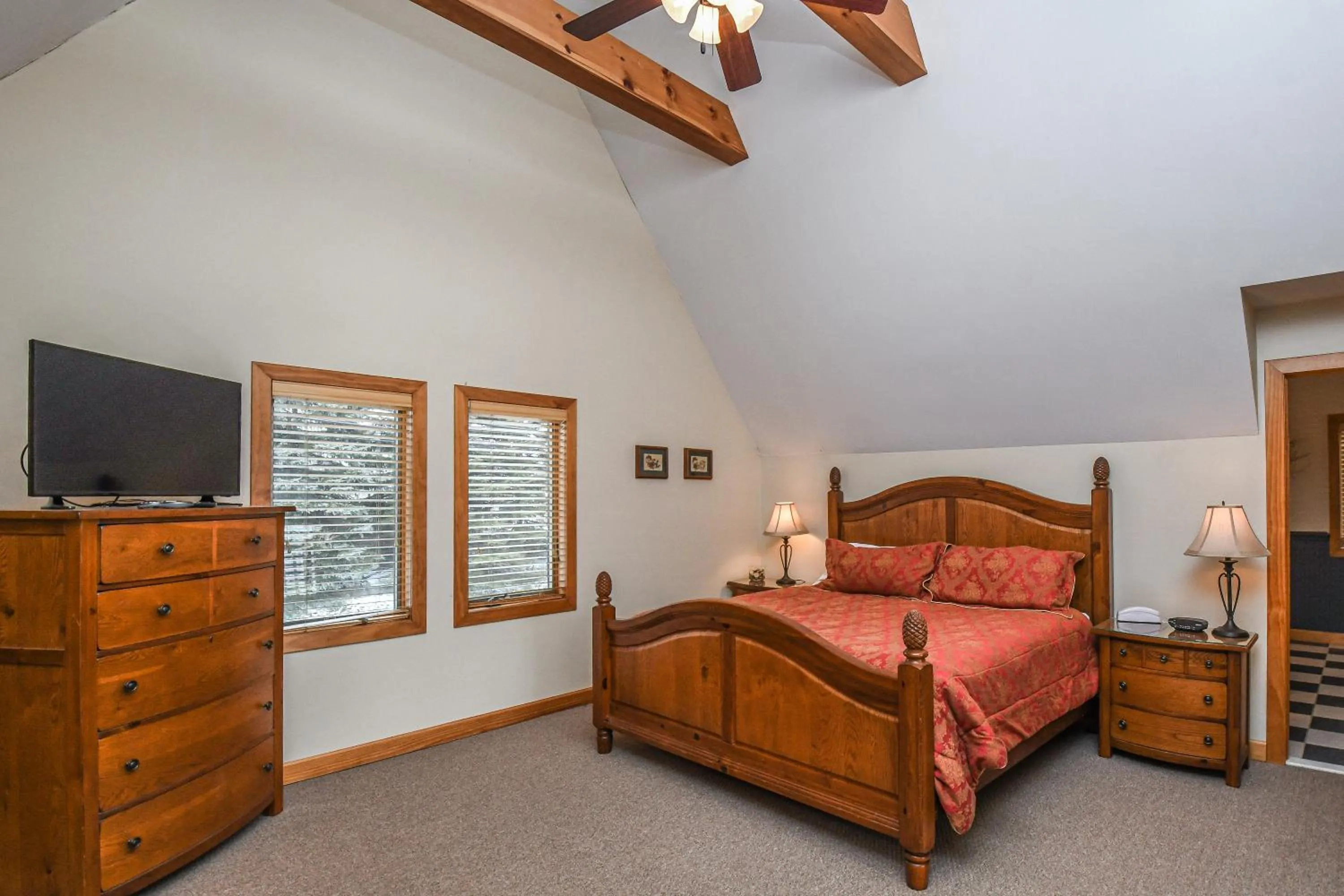 Bed in Rockledge Manor