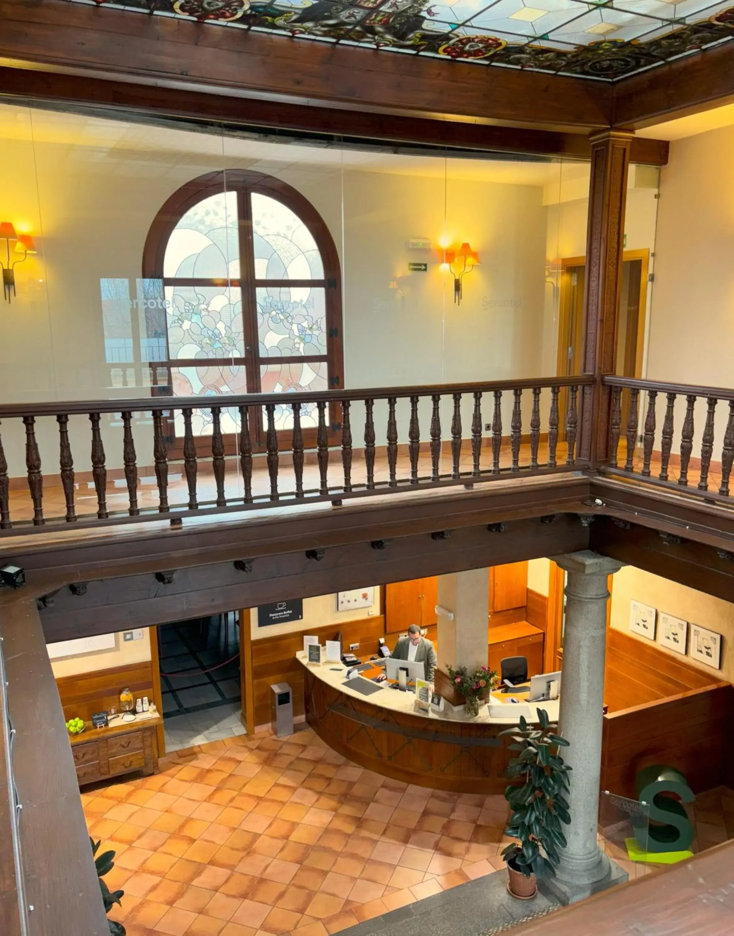 Lobby or reception in Sercotel Toledo Renacimiento Lobby or reception in Sercotel Toledo Renacimiento