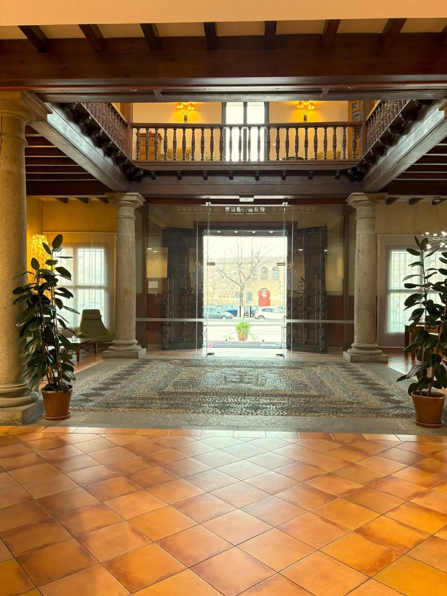 Lobby or reception in Sercotel Toledo Renacimiento Lobby or reception in Sercotel Toledo Renacimiento