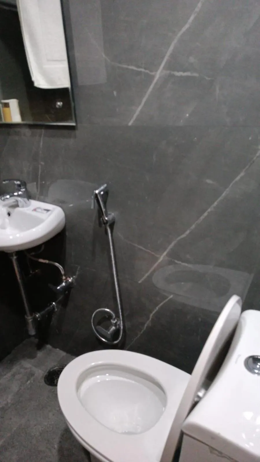 Toilet, Bathroom in Hotel Cross Road By WB Inn