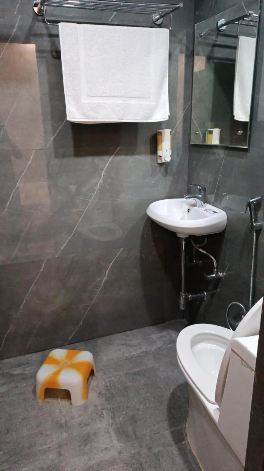 Toilet, Bathroom in Hotel Cross Road By WB Inn