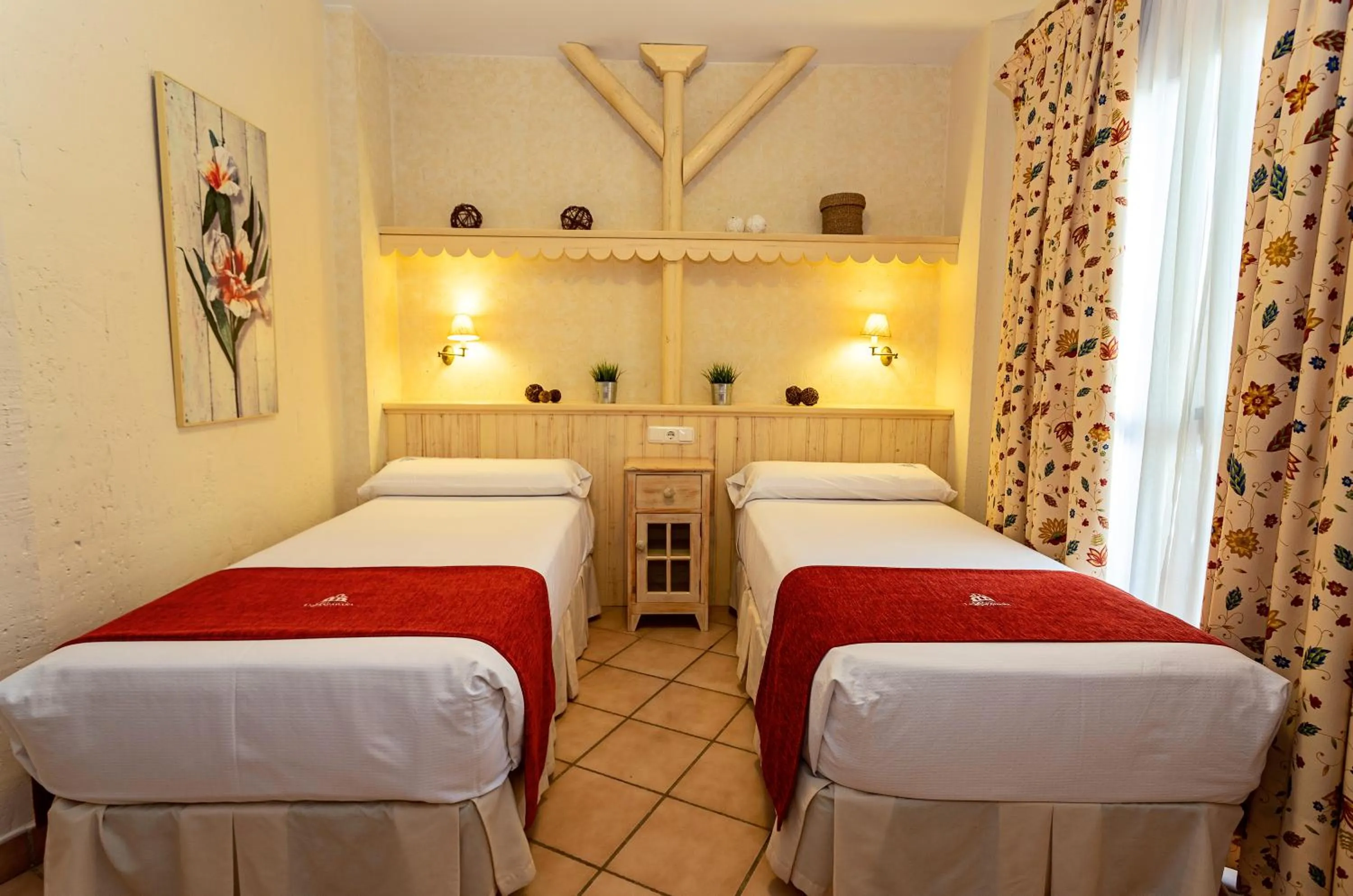 Decorative detail, Bed in Apartahotel La Espadaña