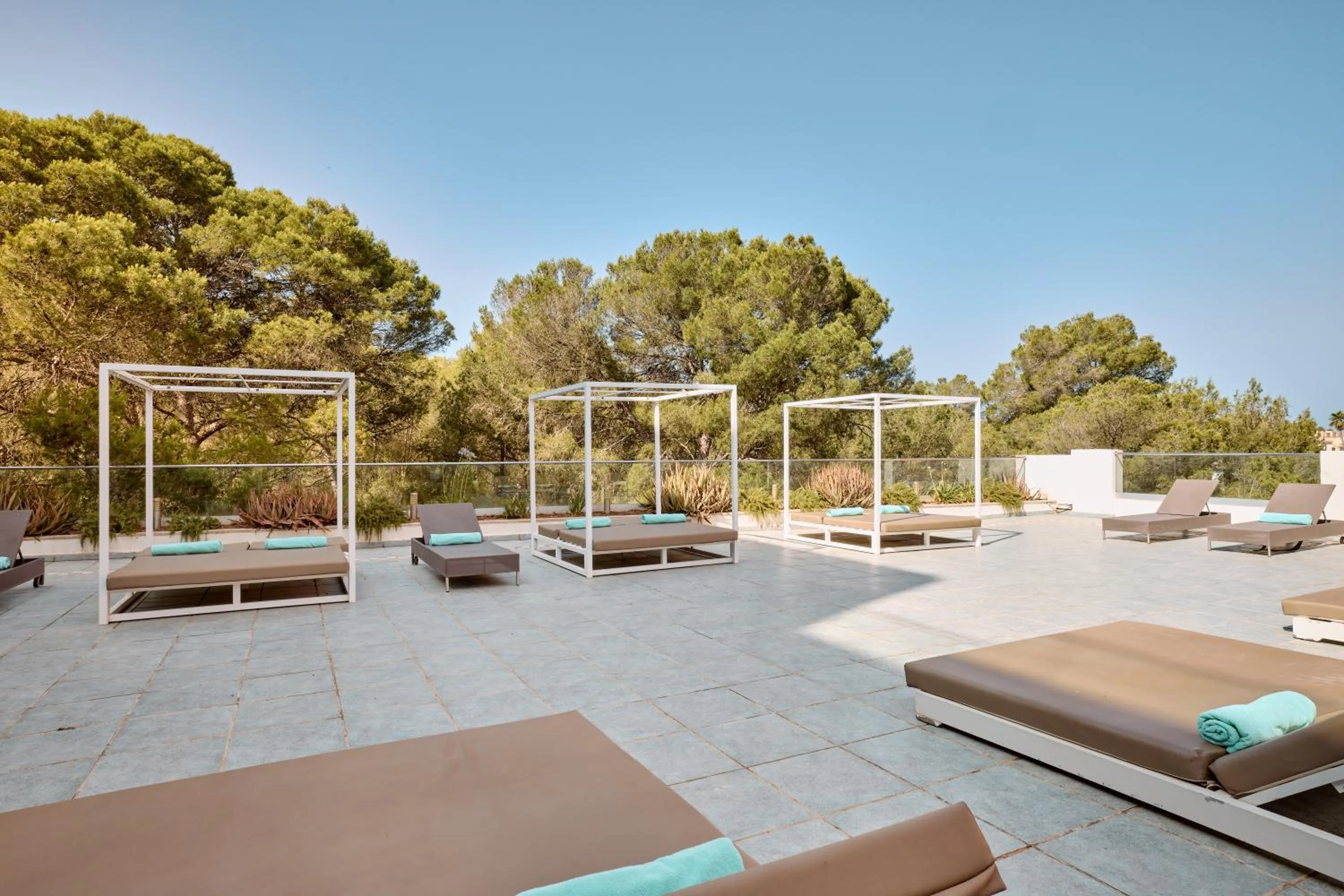 Solarium in Hotel Ipanema Beach