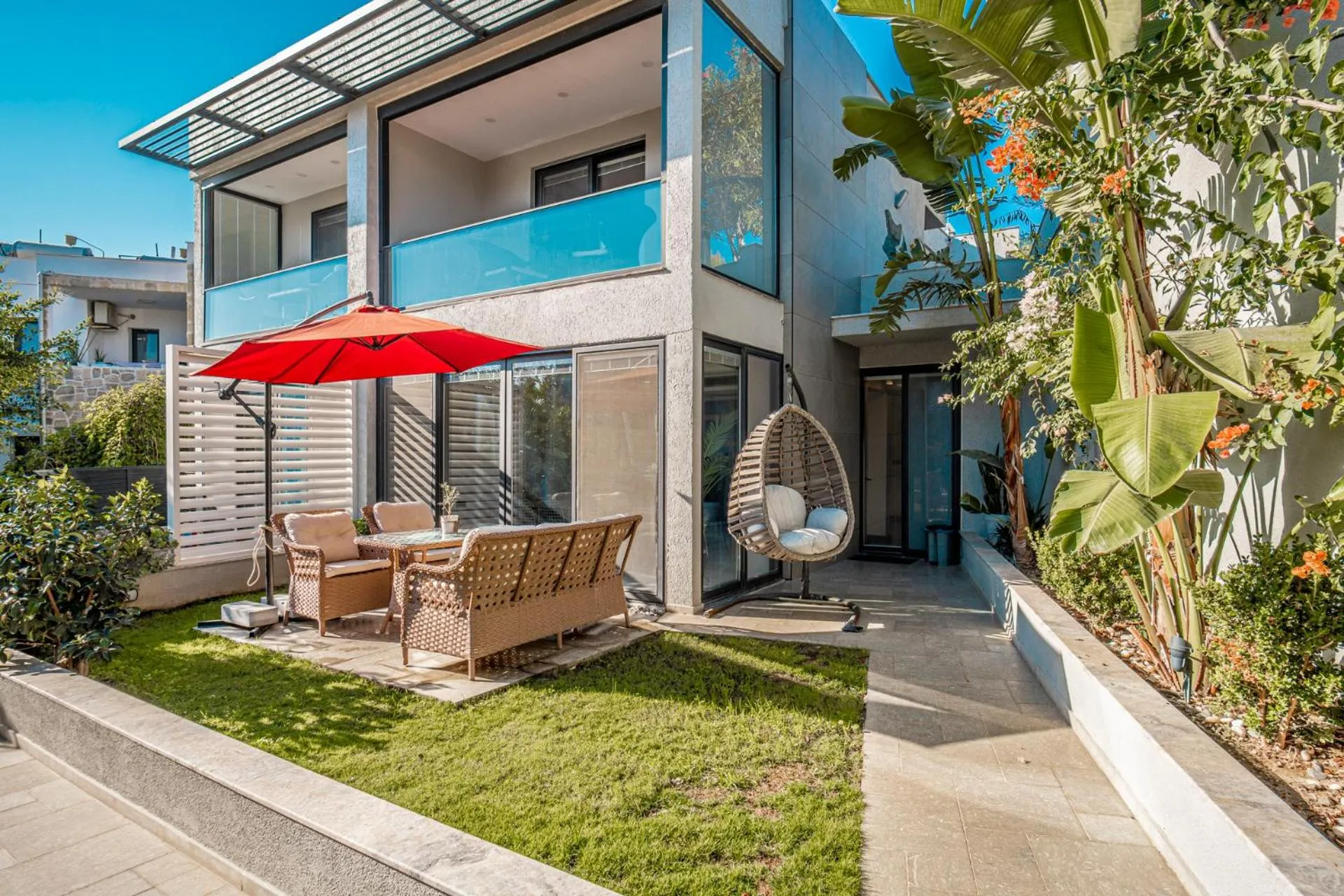 Patio in Çimentepe Residence Deluxe