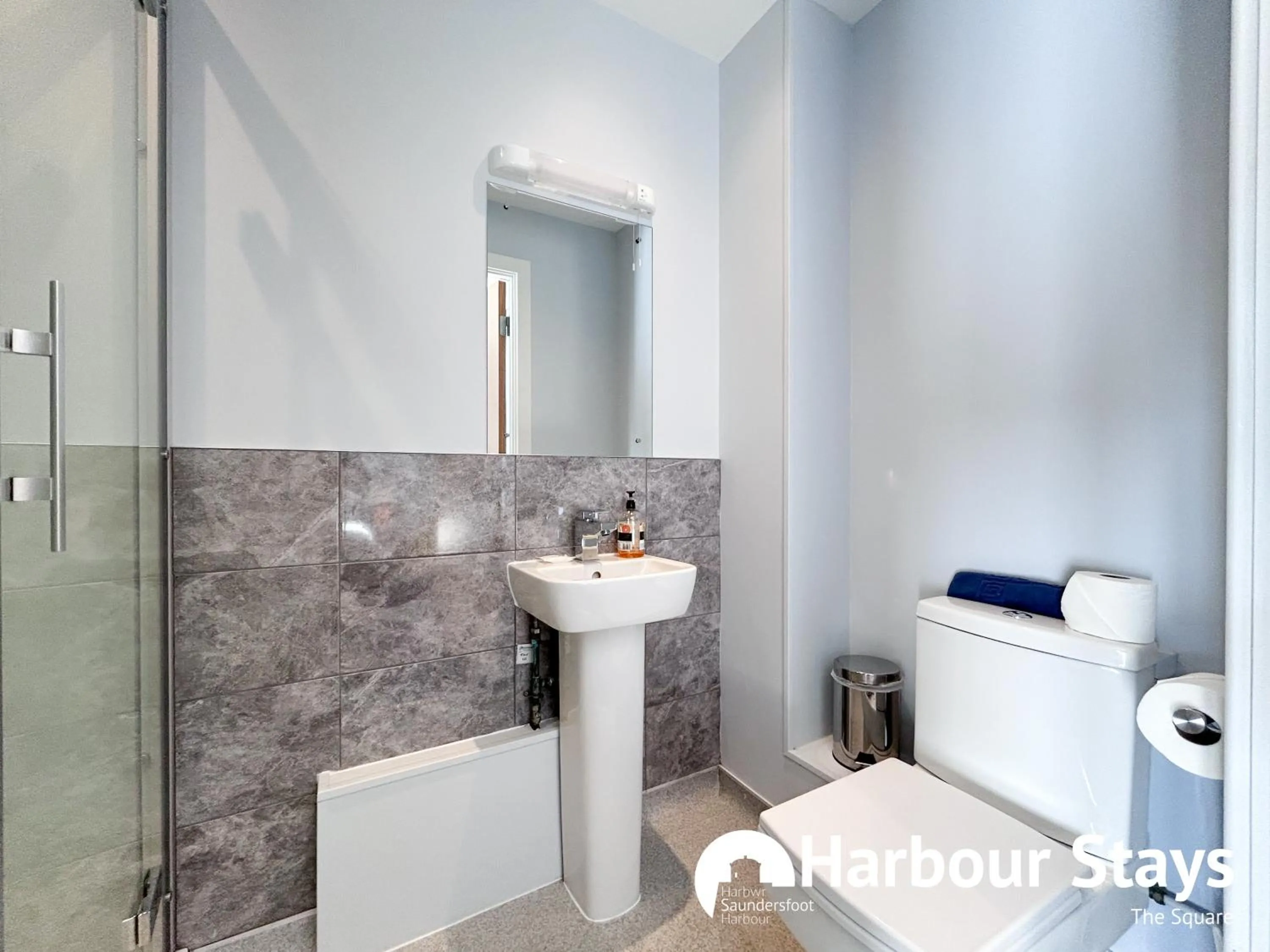 Bathroom in Harbour Stays at Ocean Square