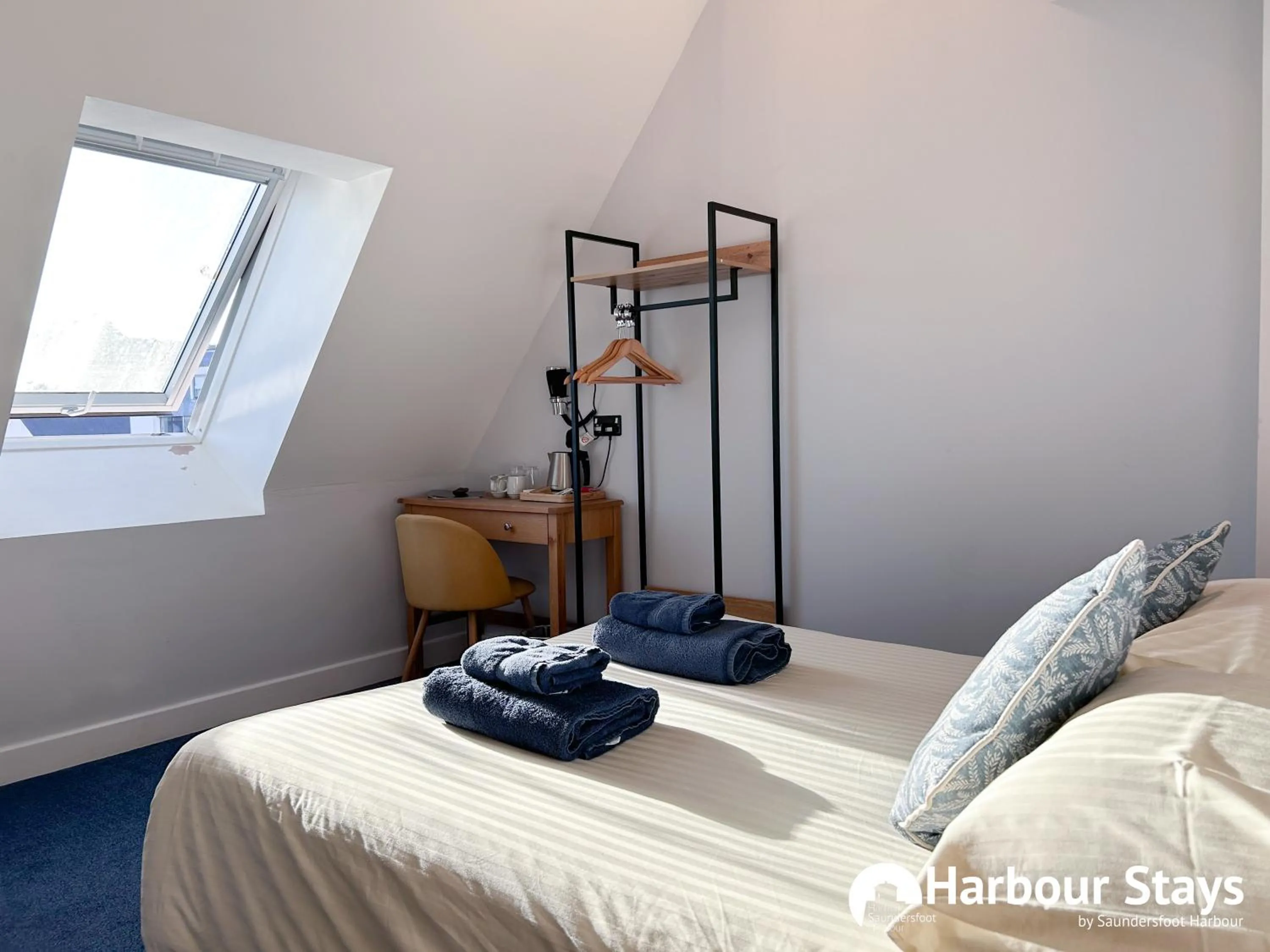 Bed in Harbour Stays at Ocean Square