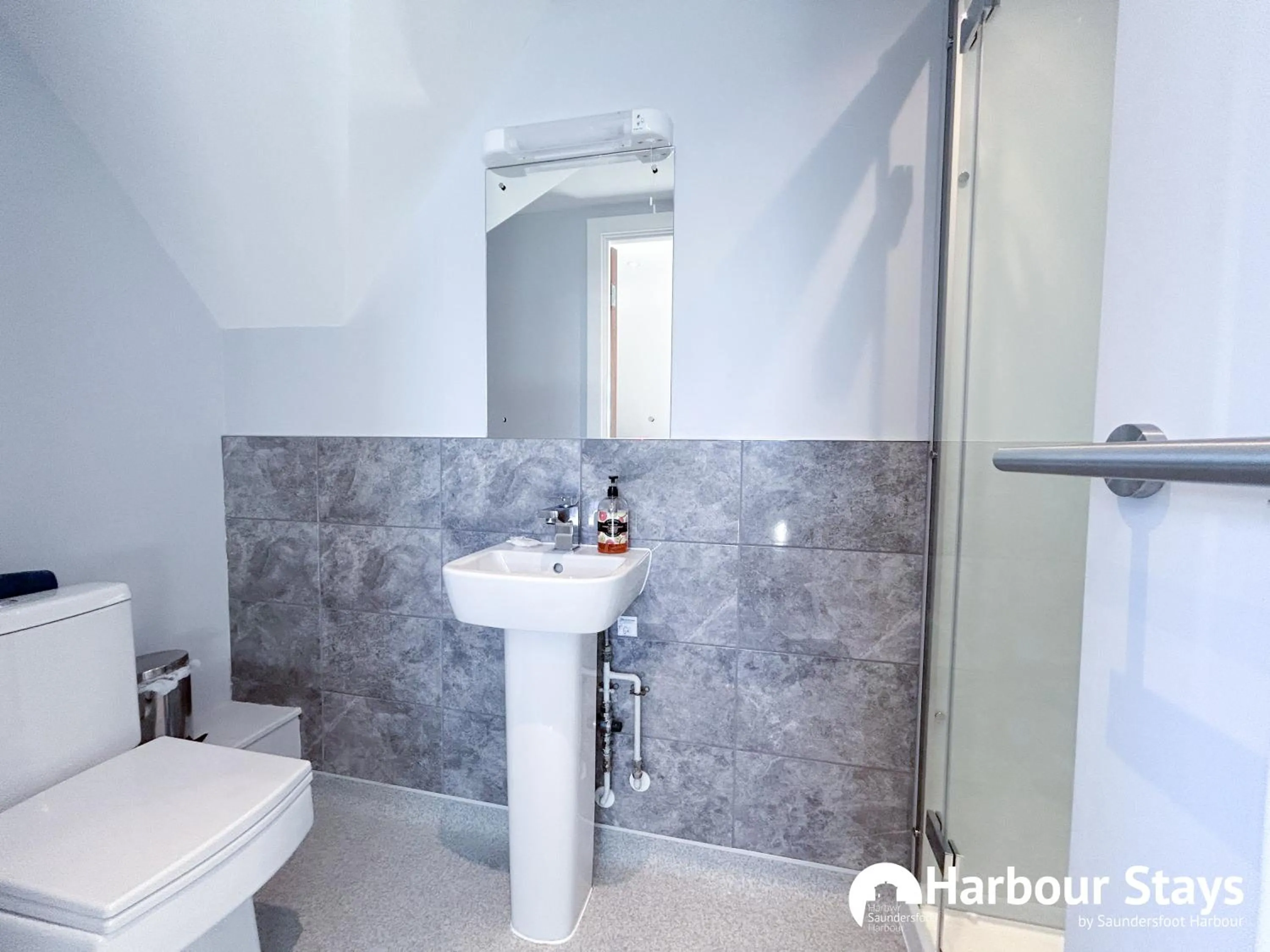 Bathroom in Harbour Stays at Ocean Square