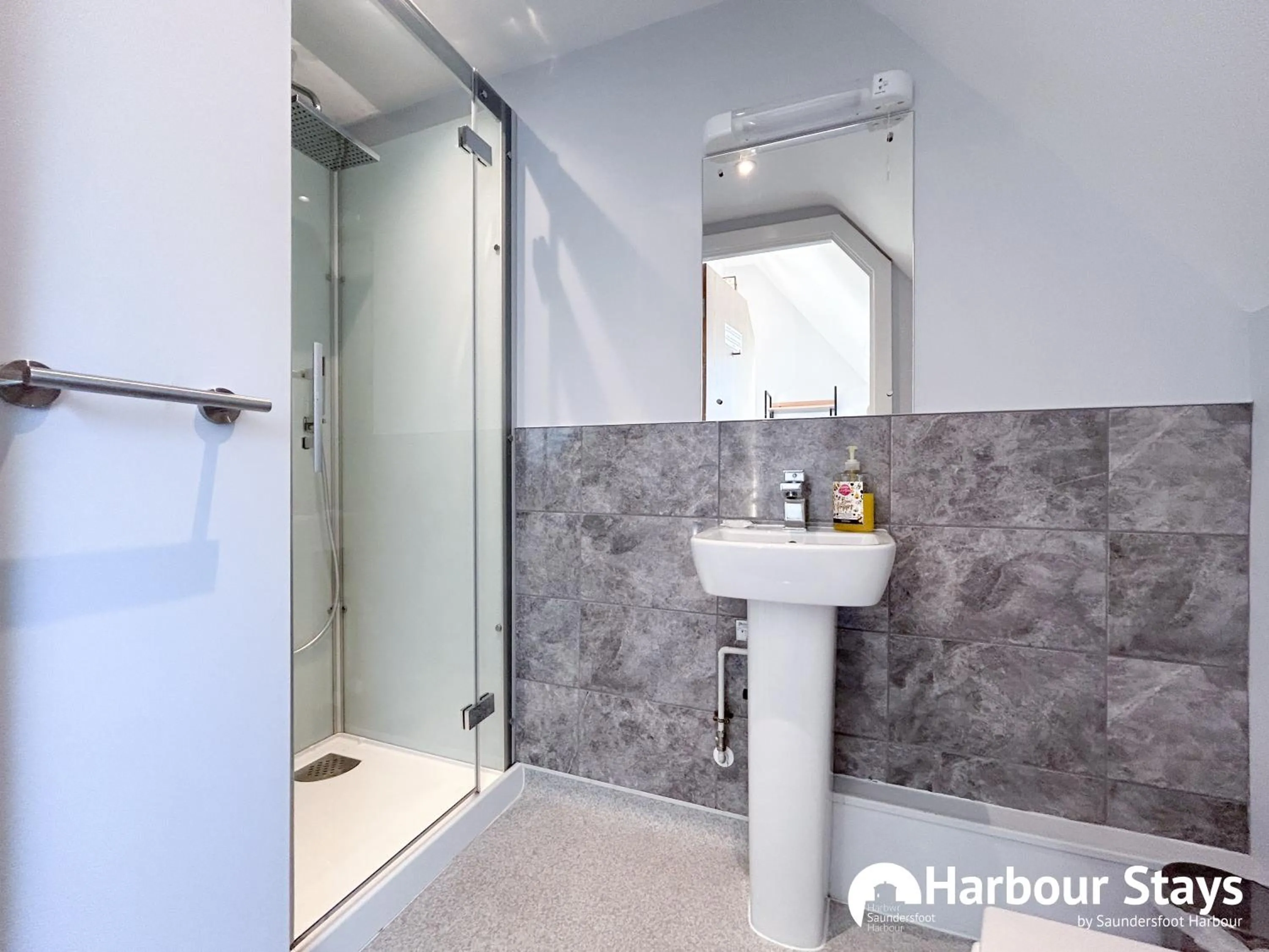 Bathroom in Harbour Stays at Ocean Square
